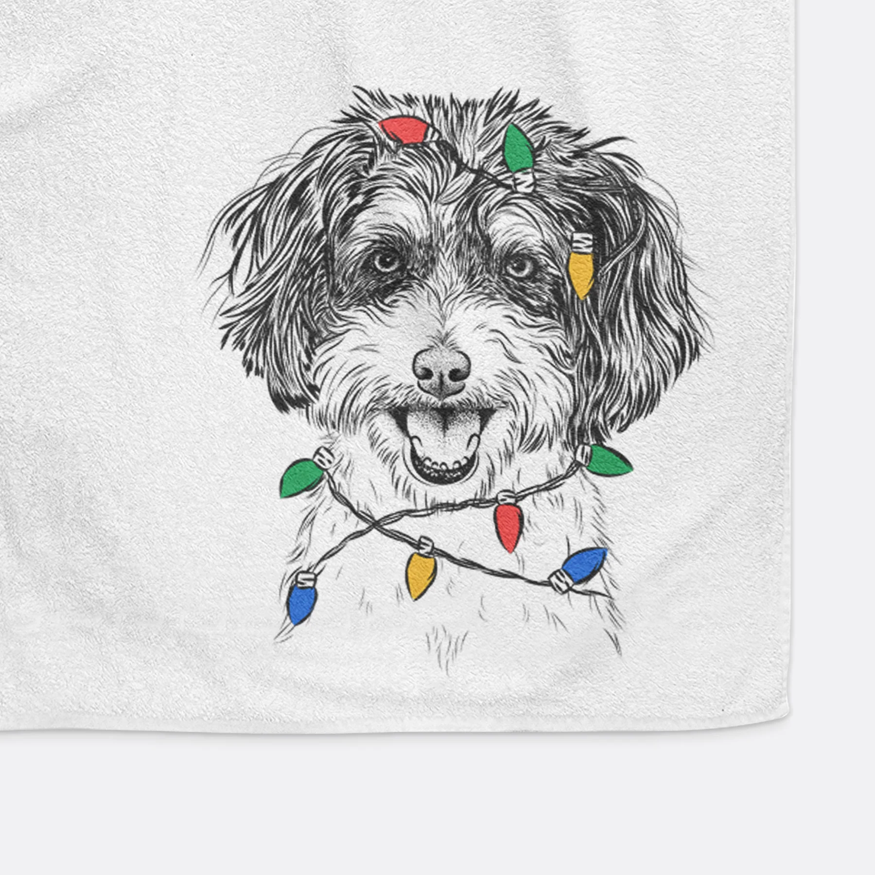 Carlos the Cavapoo Premium Hand Towel - Image 11
