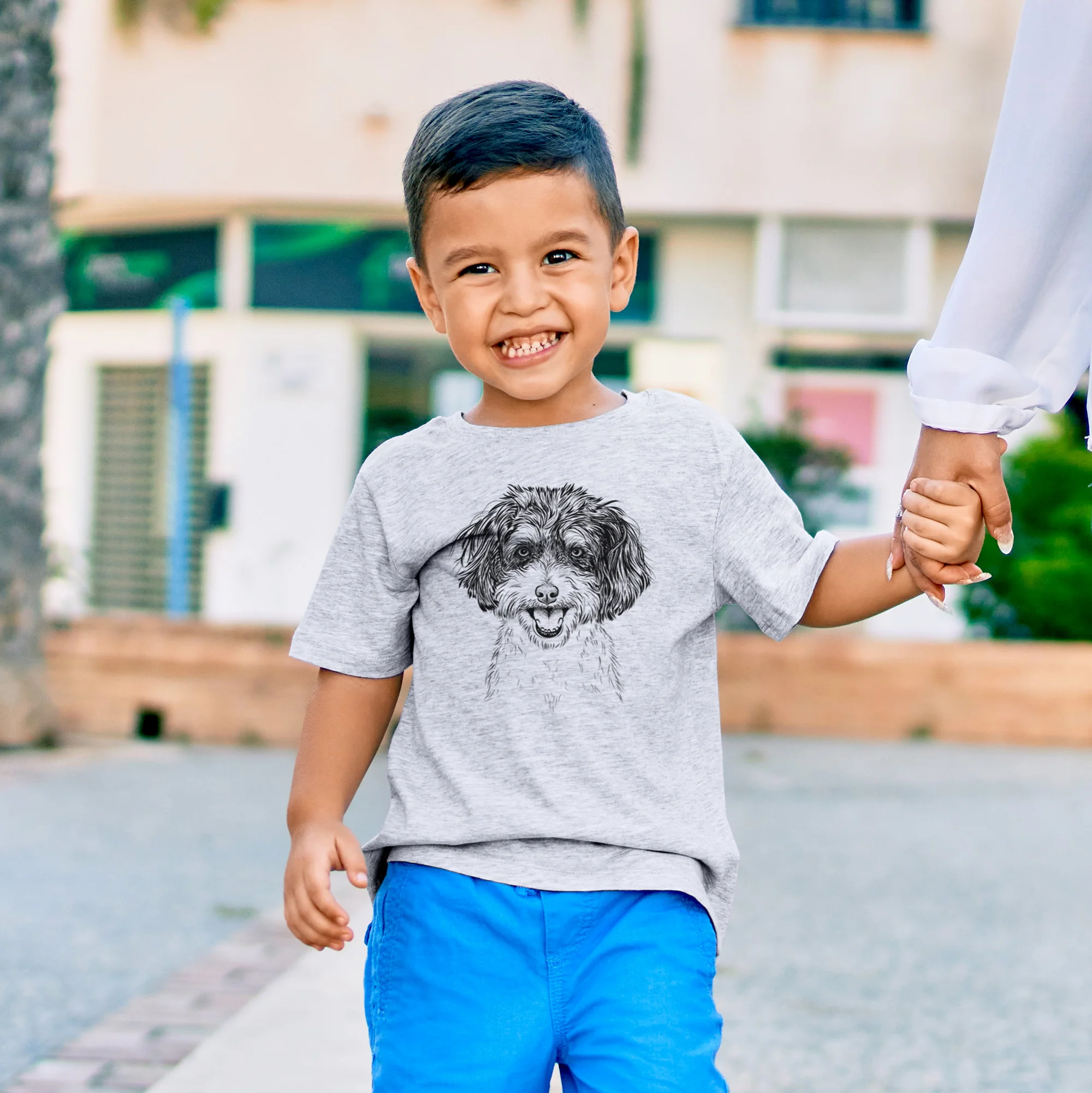 Bare Carlos the Cavapoo - Kids/Youth/Toddler Shirt - Image 3