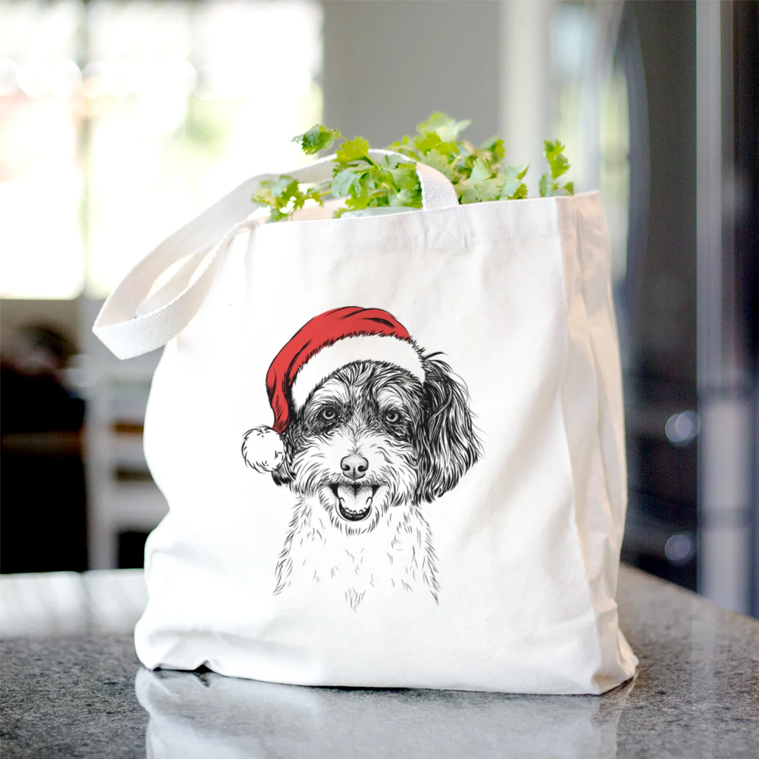 Carlos the Cavapoo - Tote Bag - Image 3