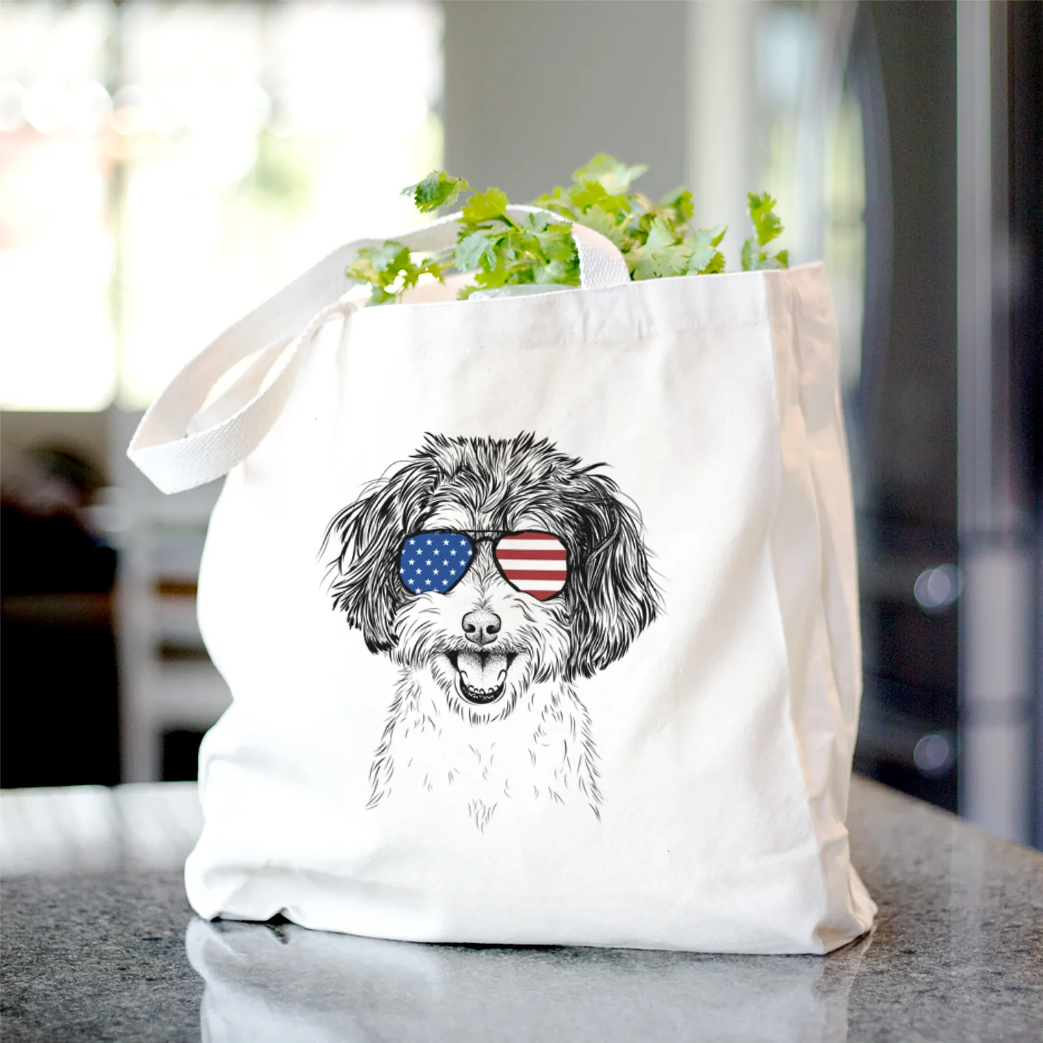 Carlos the Cavapoo - Tote Bag - Image 4