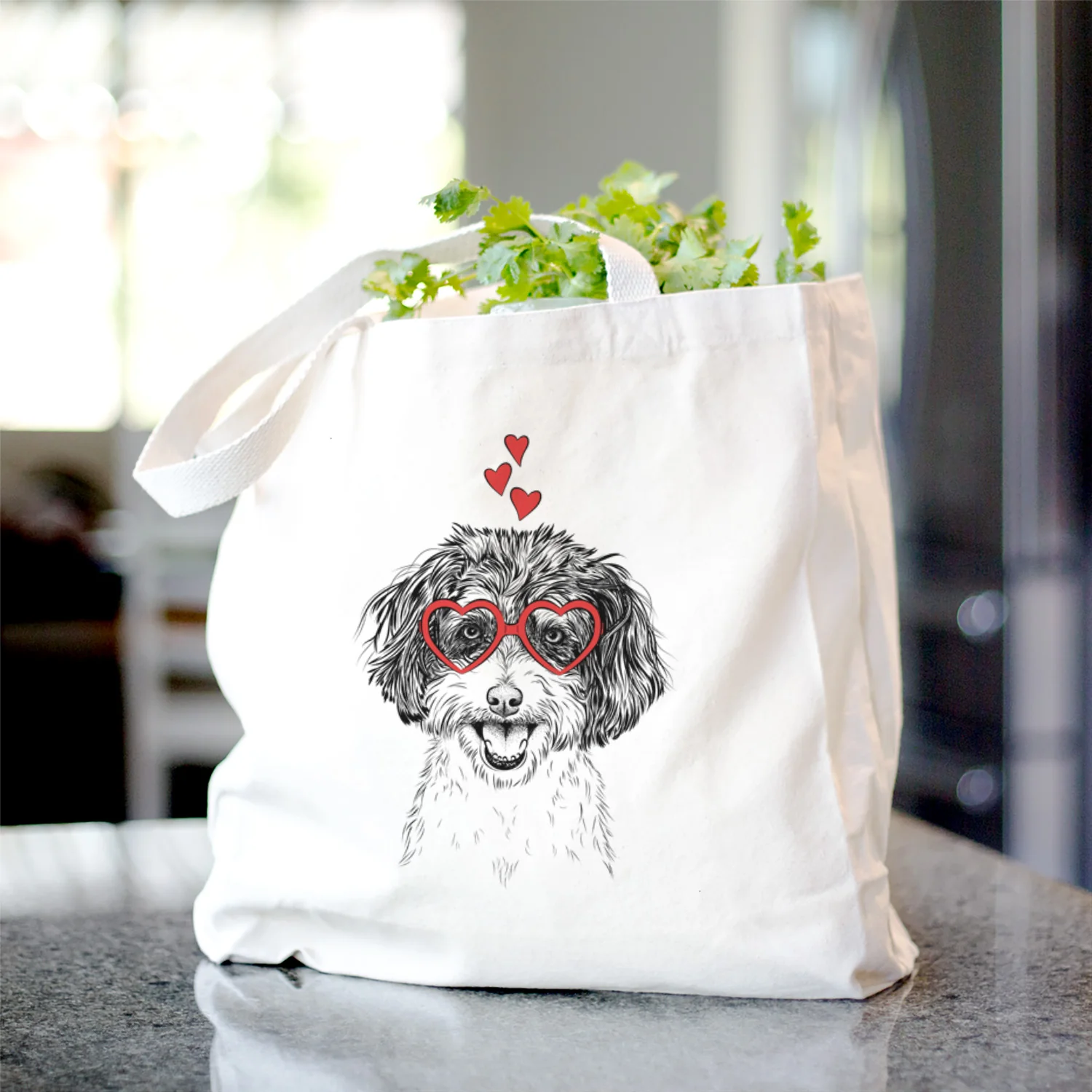Carlos the Cavapoo - Tote Bag - Image 5
