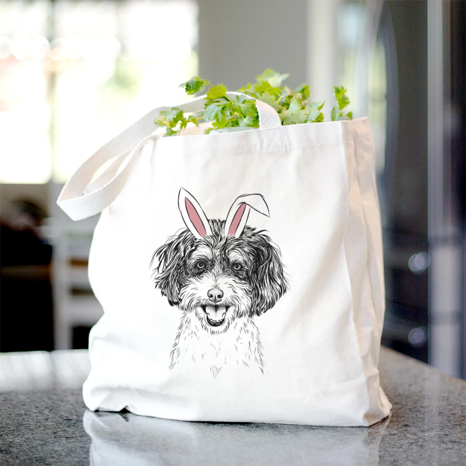 Carlos the Cavapoo - Tote Bag - Image 6