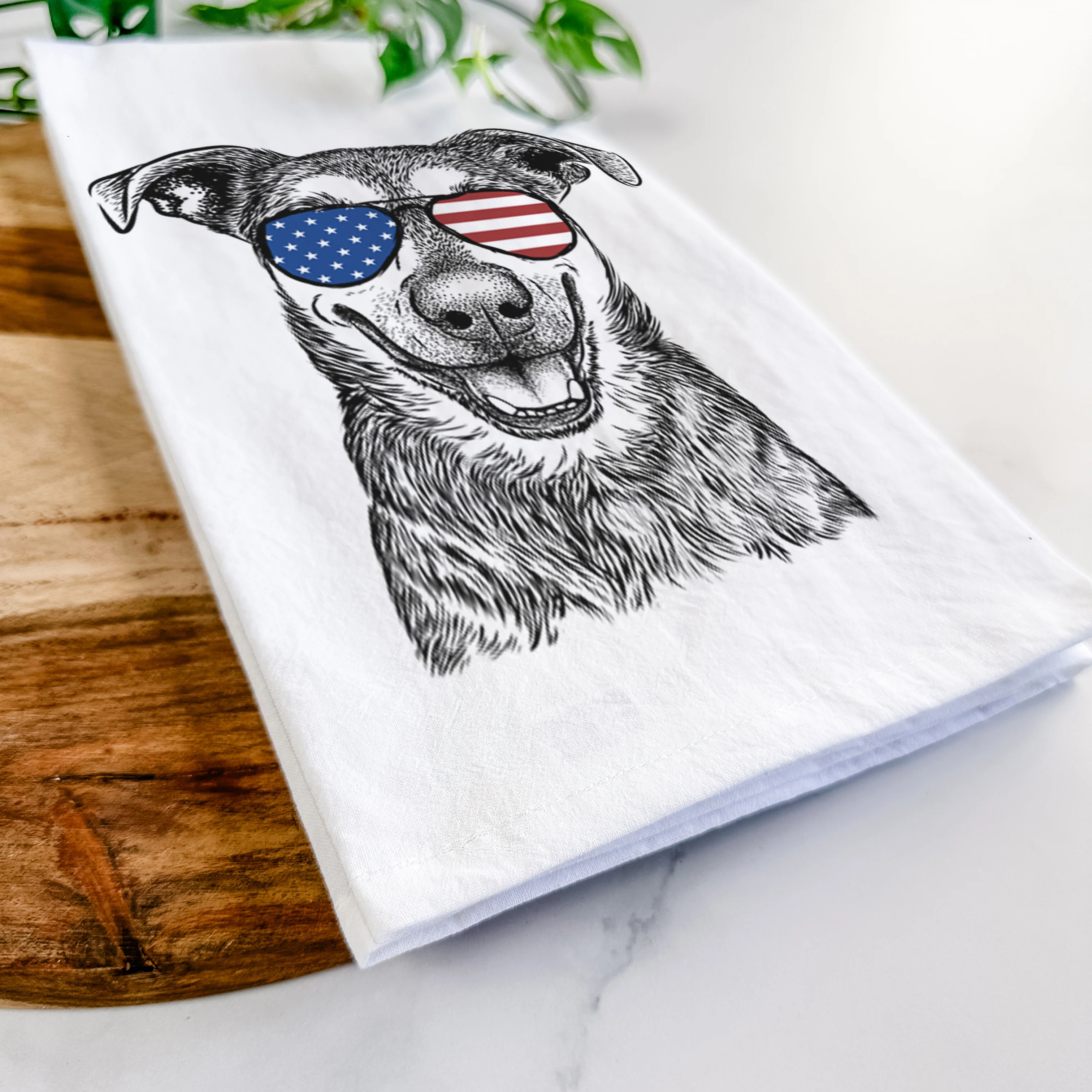 Case the Mixed Breed Tea Towel - Image 12