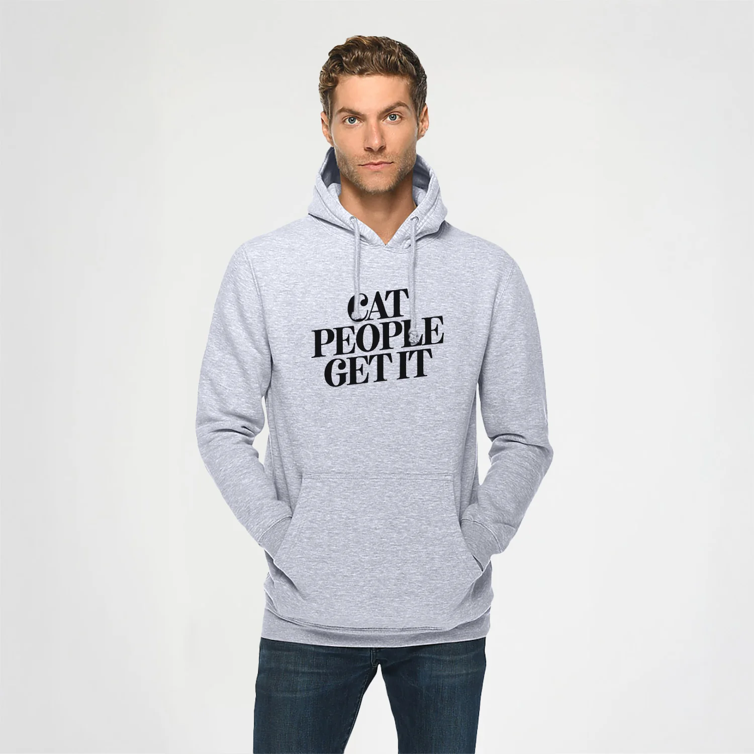 Cat People Get it - Heavyweight Fleece Hoodie - Image 2