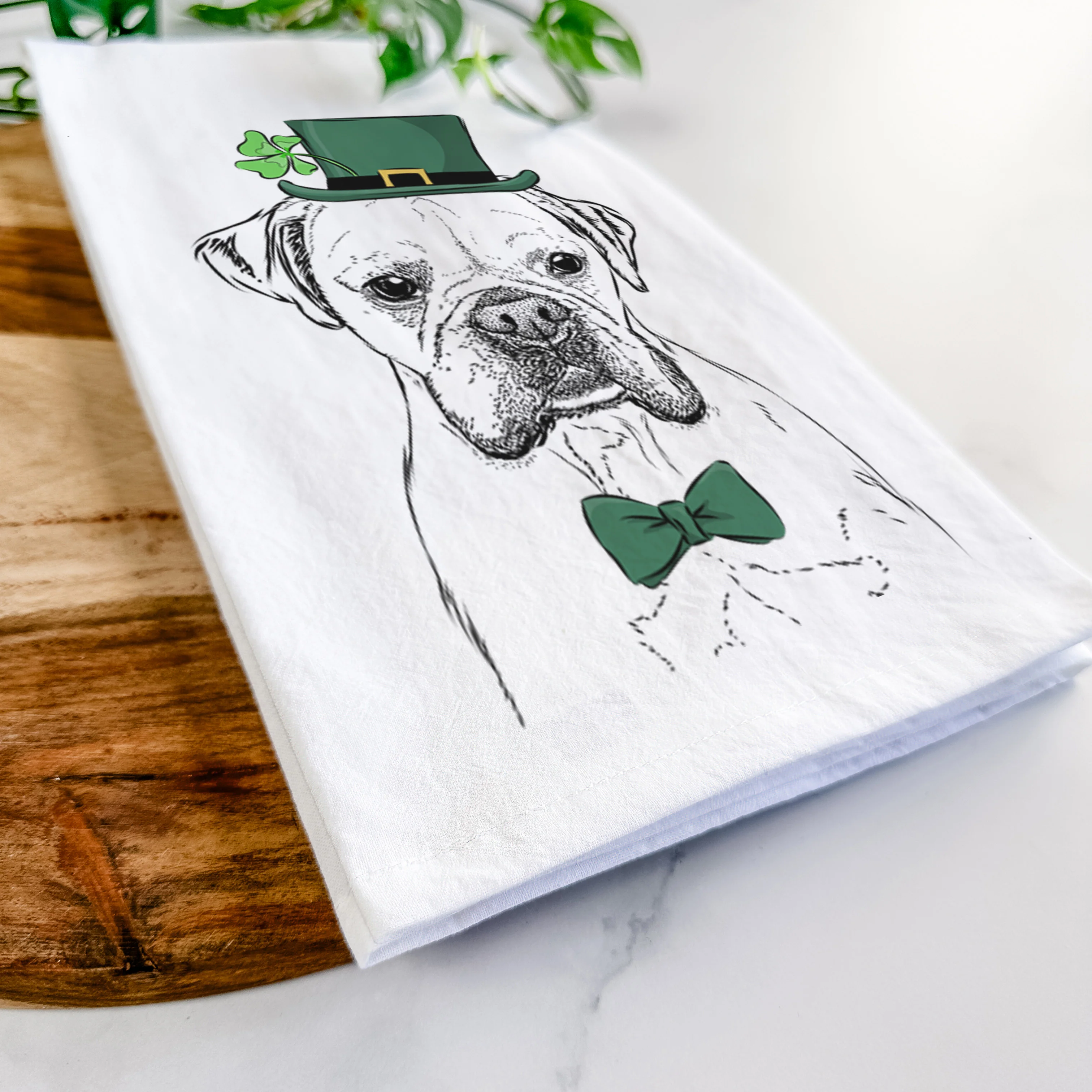 Champion Bentley the Boxer Tea Towel - Image 13