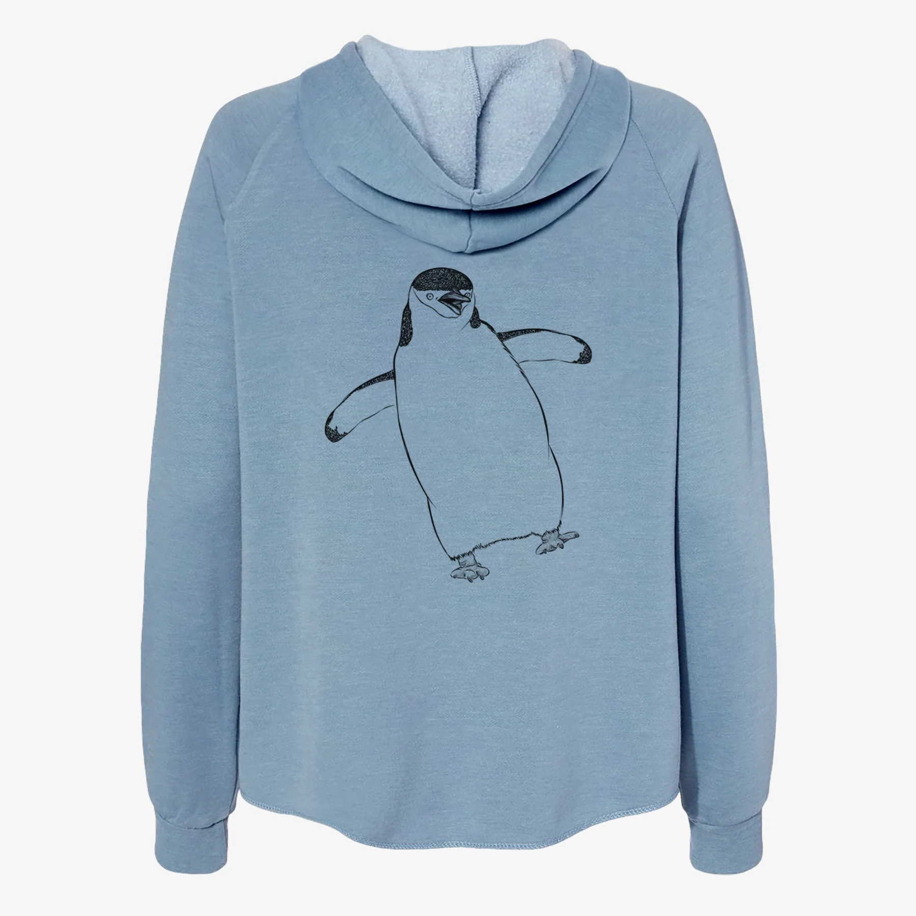 Chive the Chinstrap Penguin - Women's Cali Wave Zip-Up Sweatshirt - Image 6