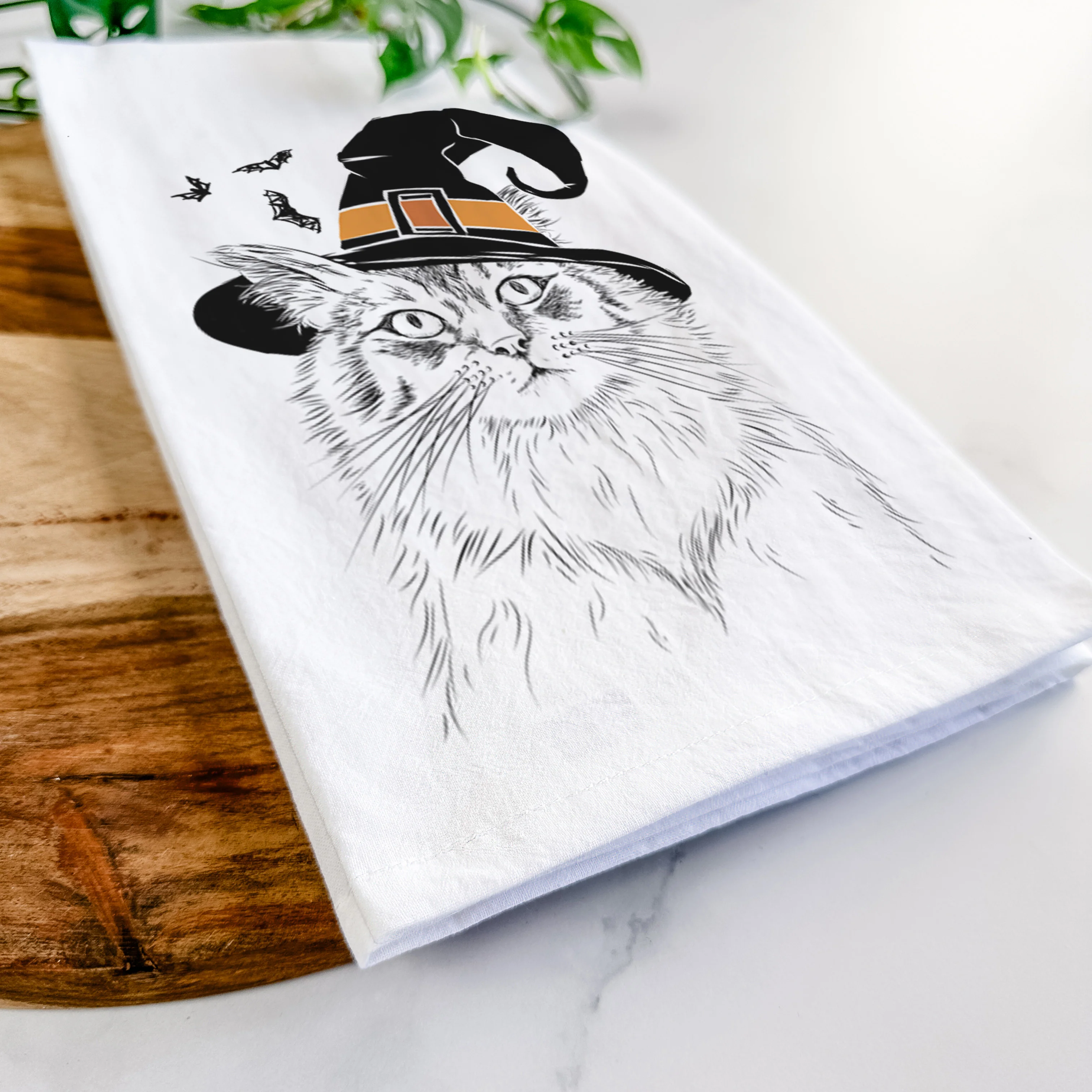 Chloe the Tabby Cat Tea Towel - Image 8