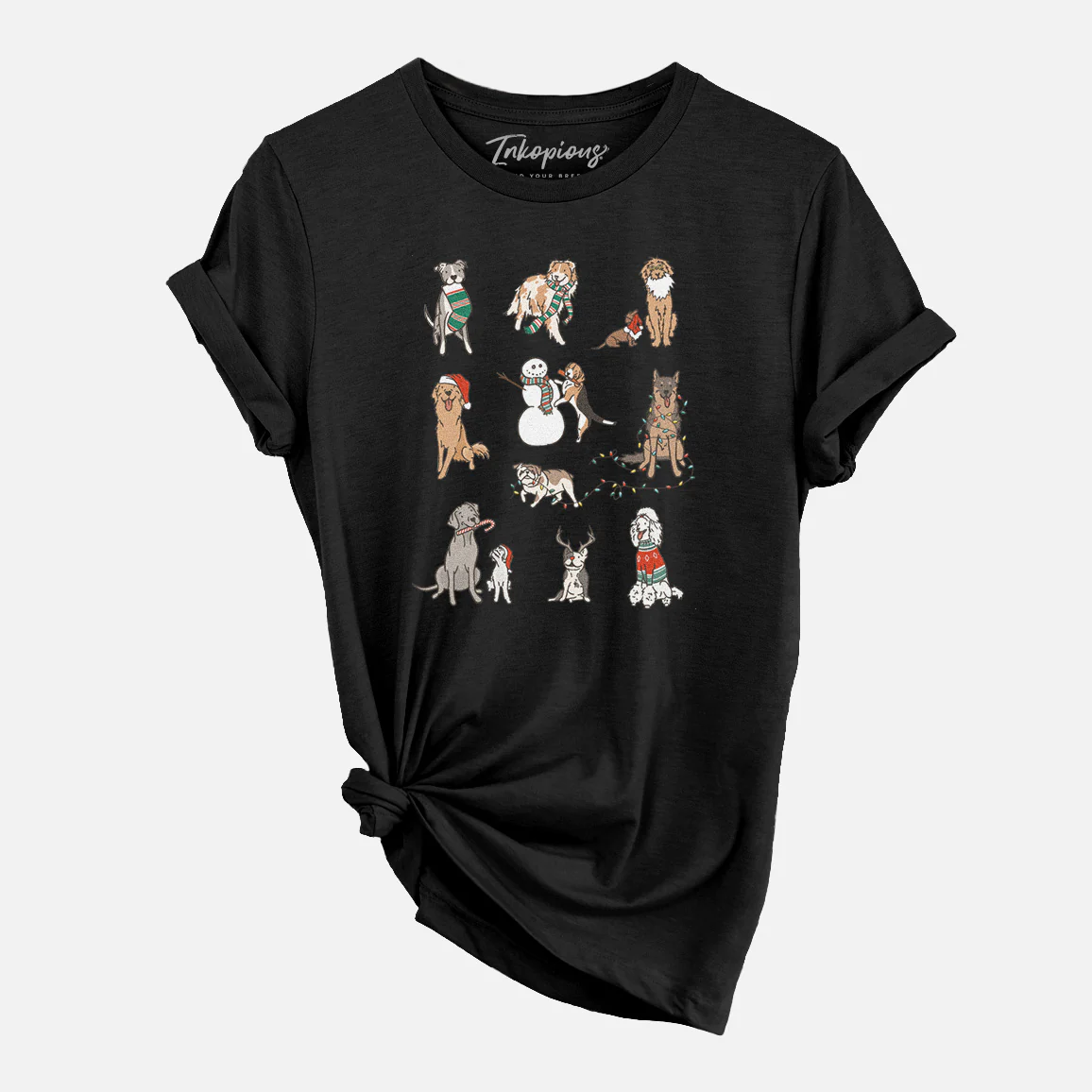Christmas Pups - Unisex Crewneck - Image 3