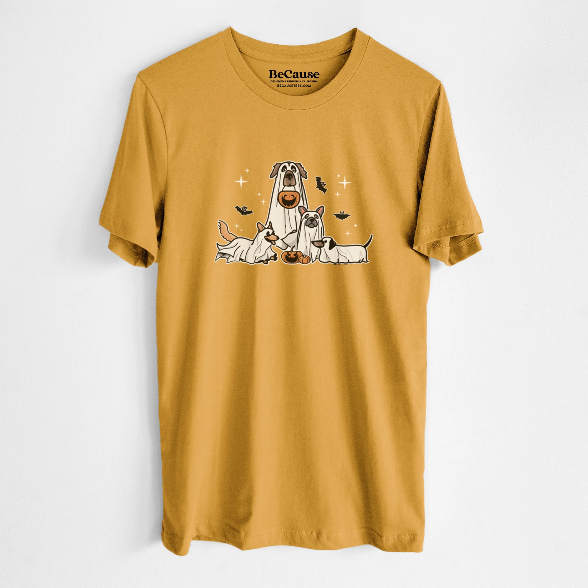 Vibrant Ghost Pups - Unisex Crewneck - Image 8