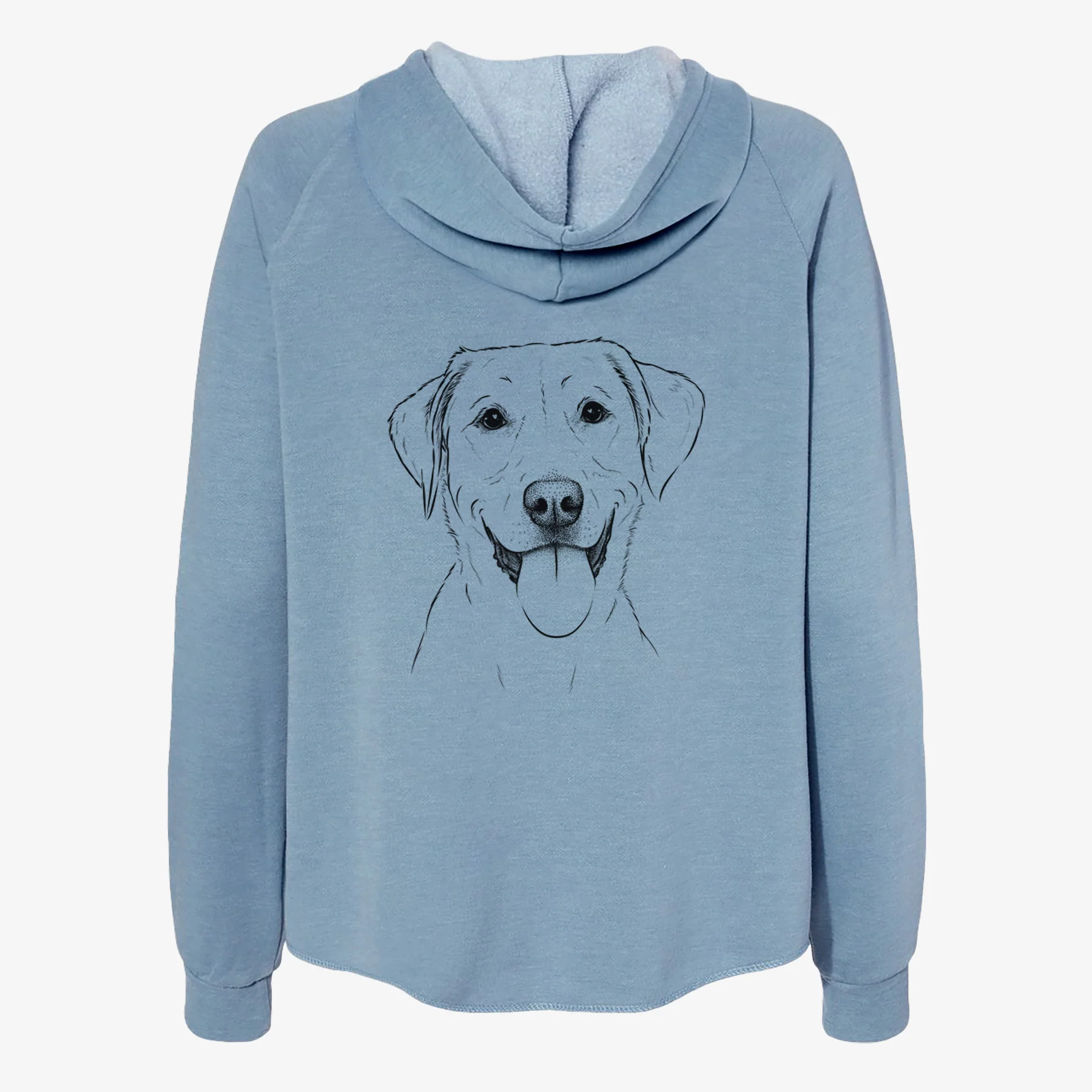 Daisy the Labrador Retriever - Women's Cali Wave Zip-Up Sweatshirt - Image 6