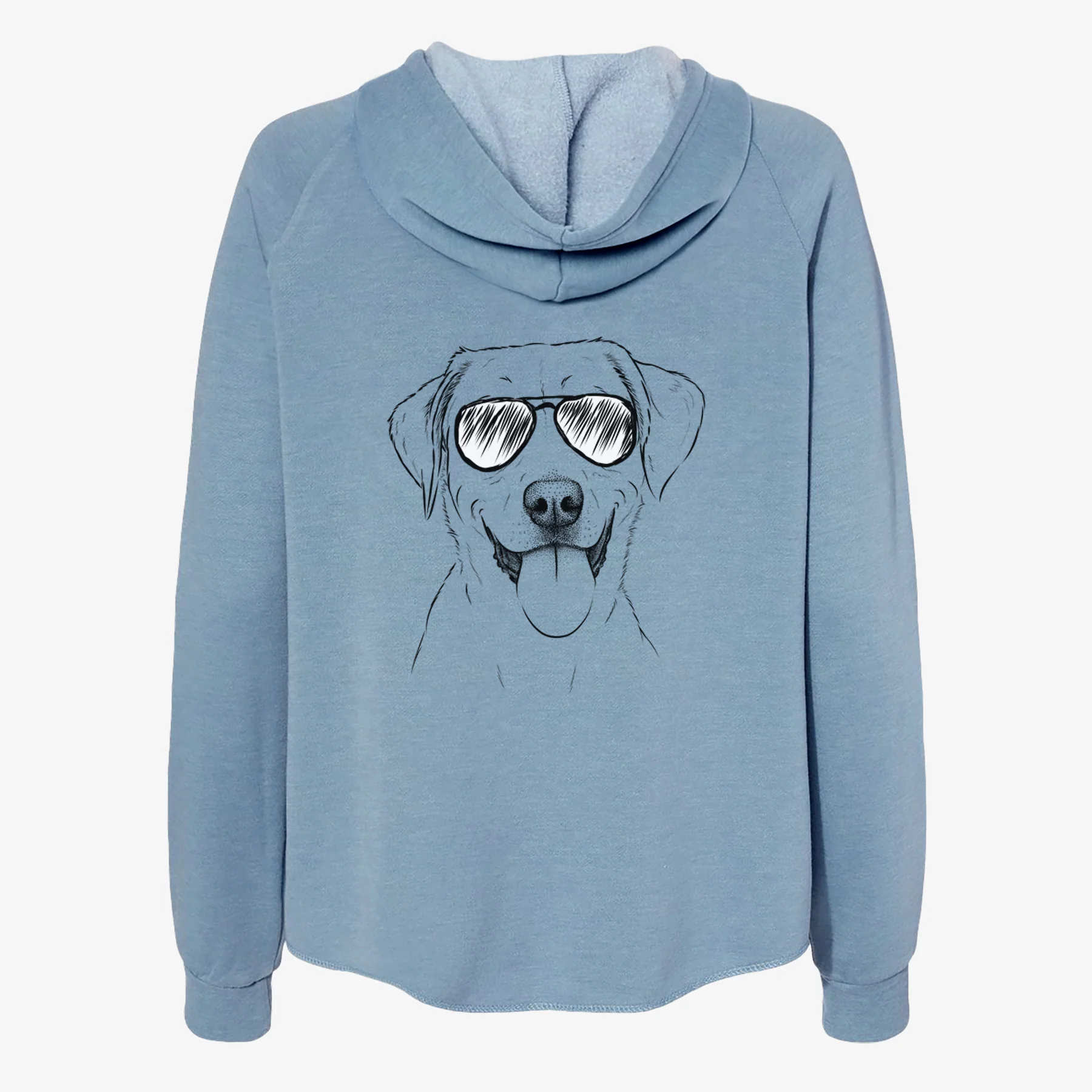 Daisy the Labrador Retriever - Women's Cali Wave Zip-Up Sweatshirt - Image 9