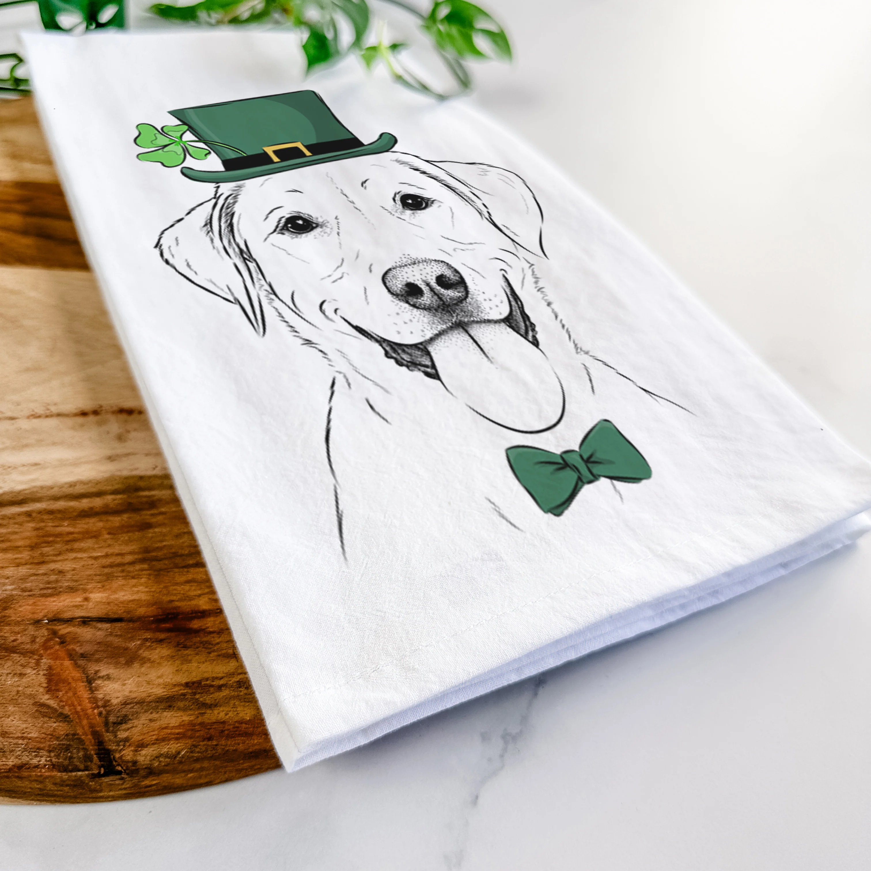 Daisy the Labrador Retriever Tea Towel - Image 13