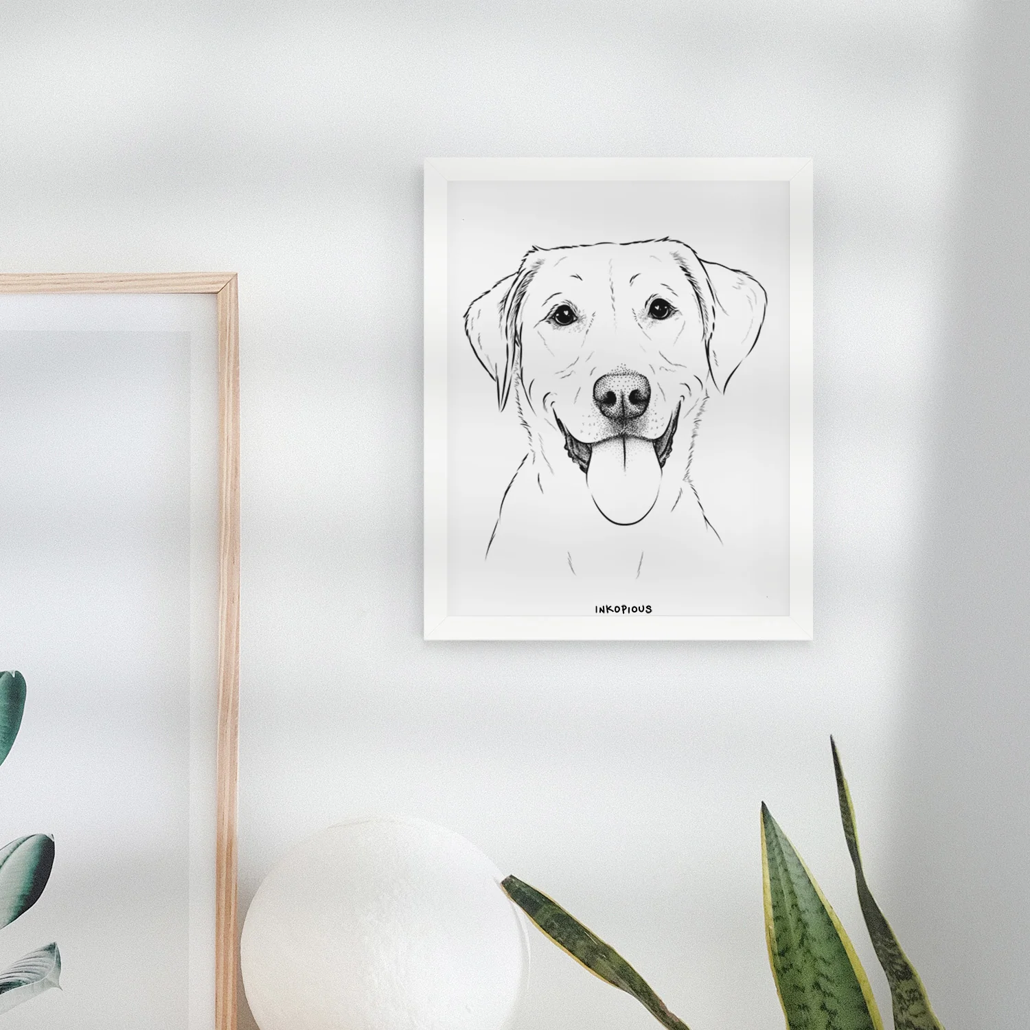 Daisy the Labrador Retriever Art Print - Image 4