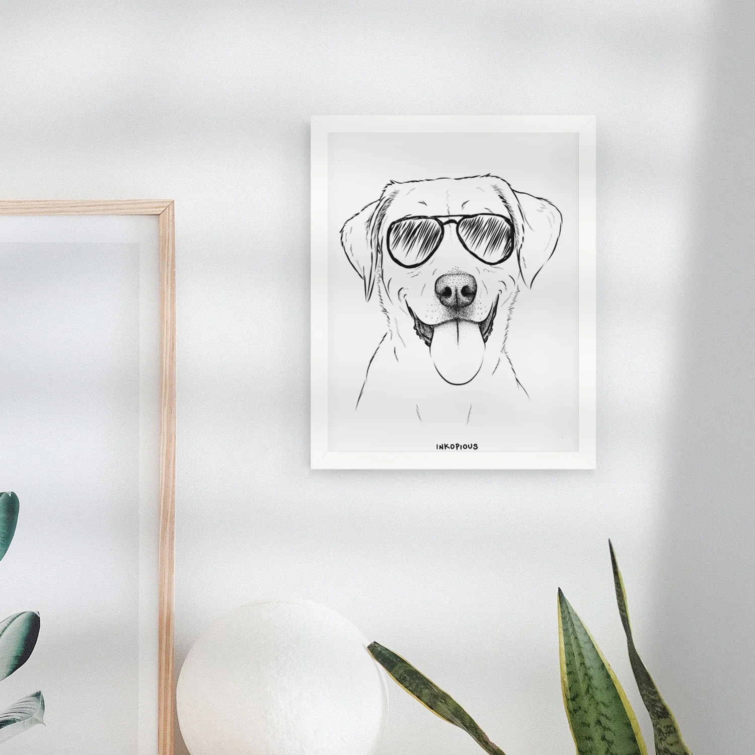Daisy the Labrador Retriever Art Print - Image 5