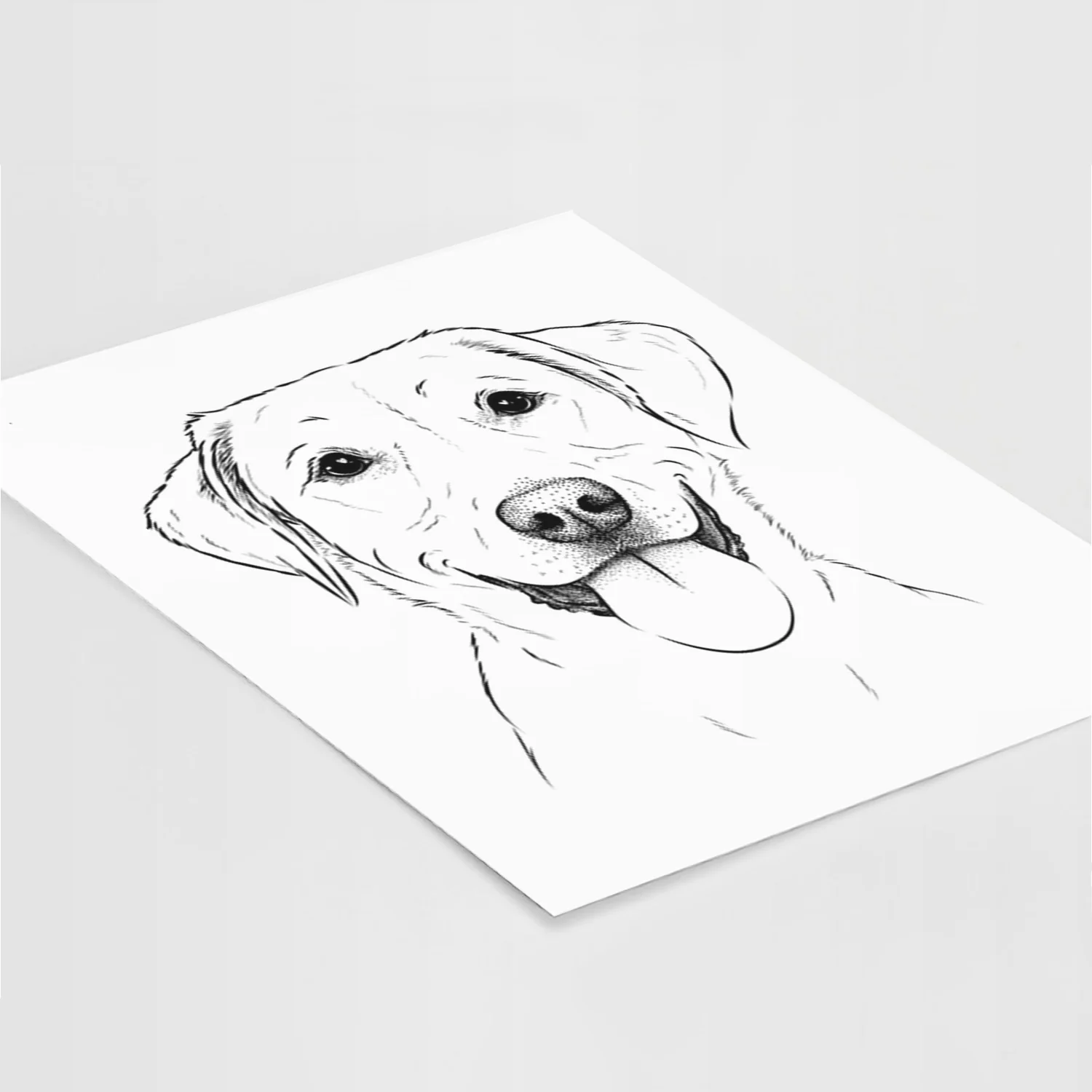 Daisy the Labrador Retriever Art Print - Image 8