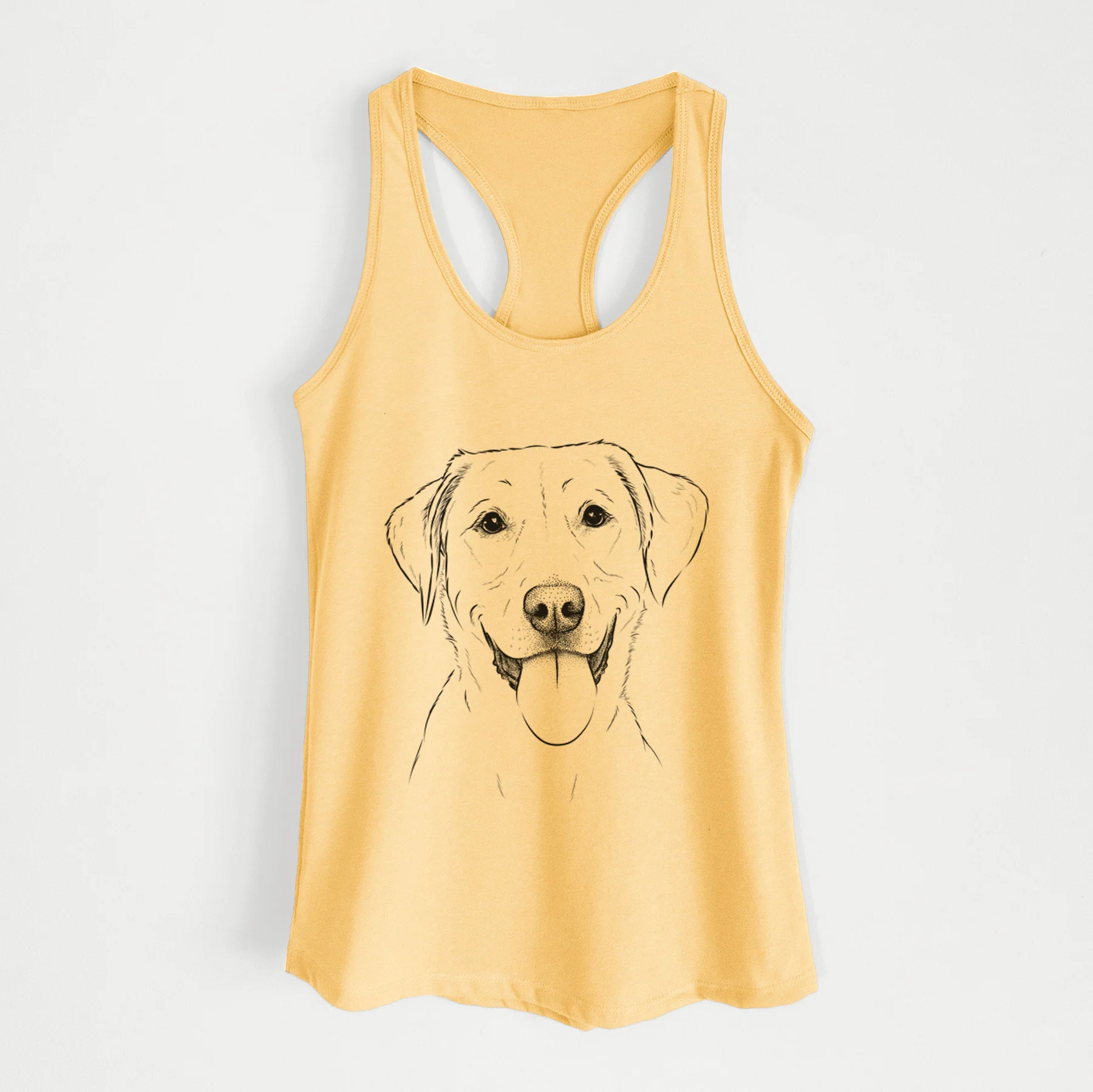 Daisy the Labrador Retriever - Women's Racerback Tanktop - Image 4