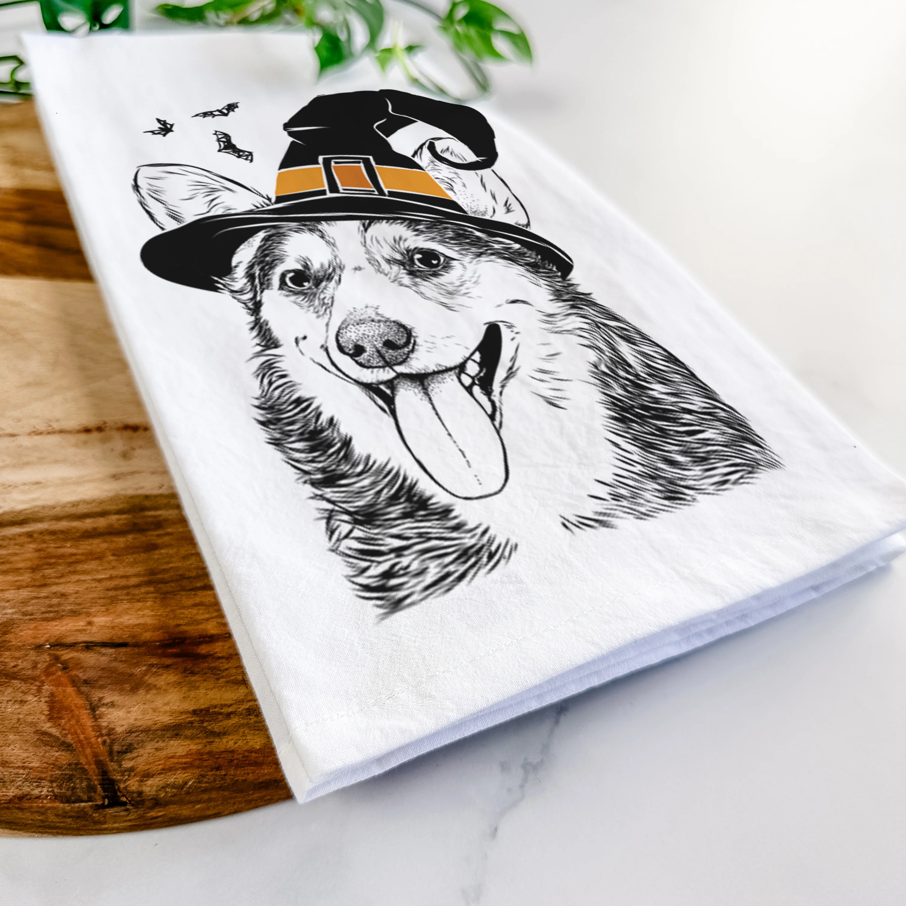 Darma the Corgi Tea Towel - Image 8