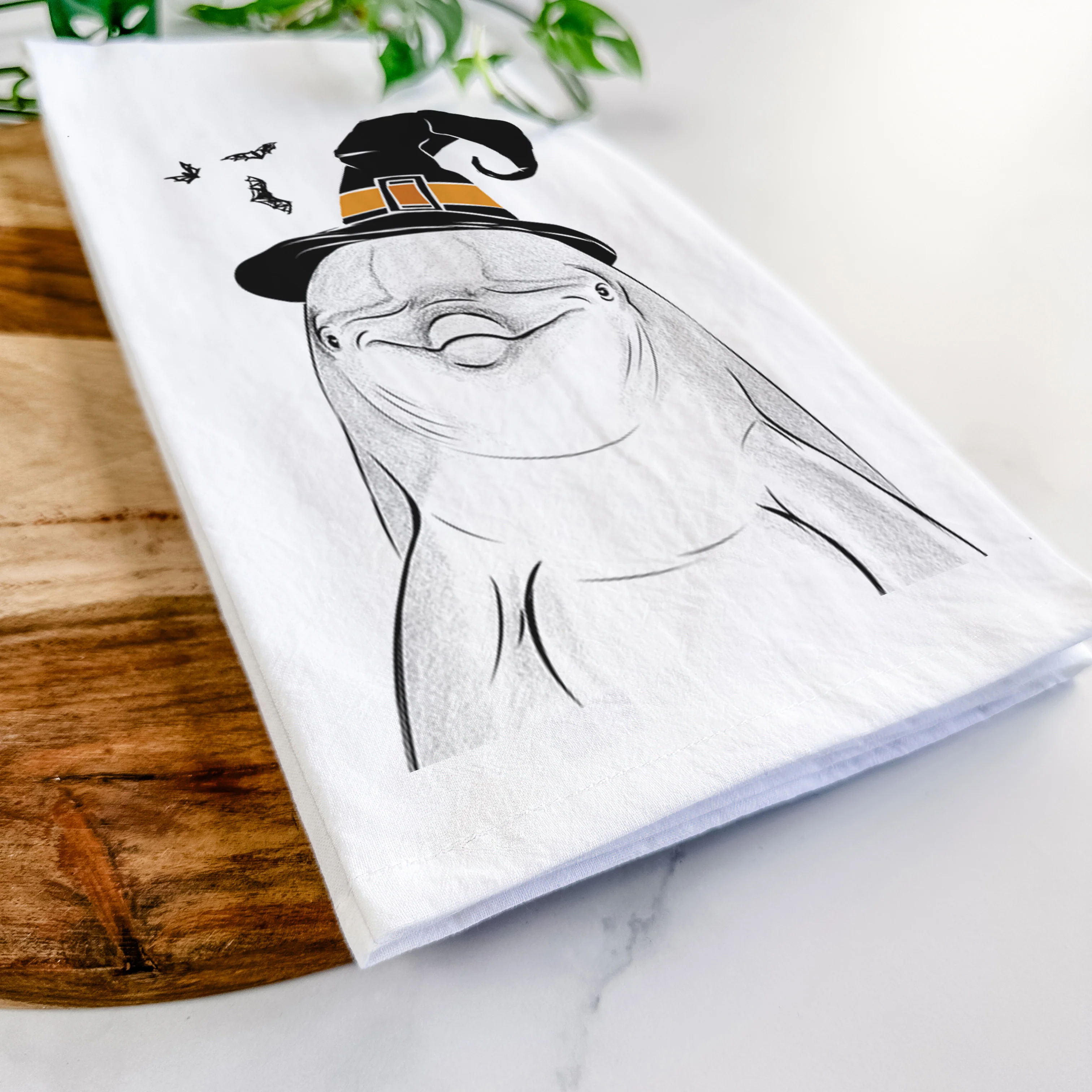 Dave the Dolphin Tea Towel - Image 8