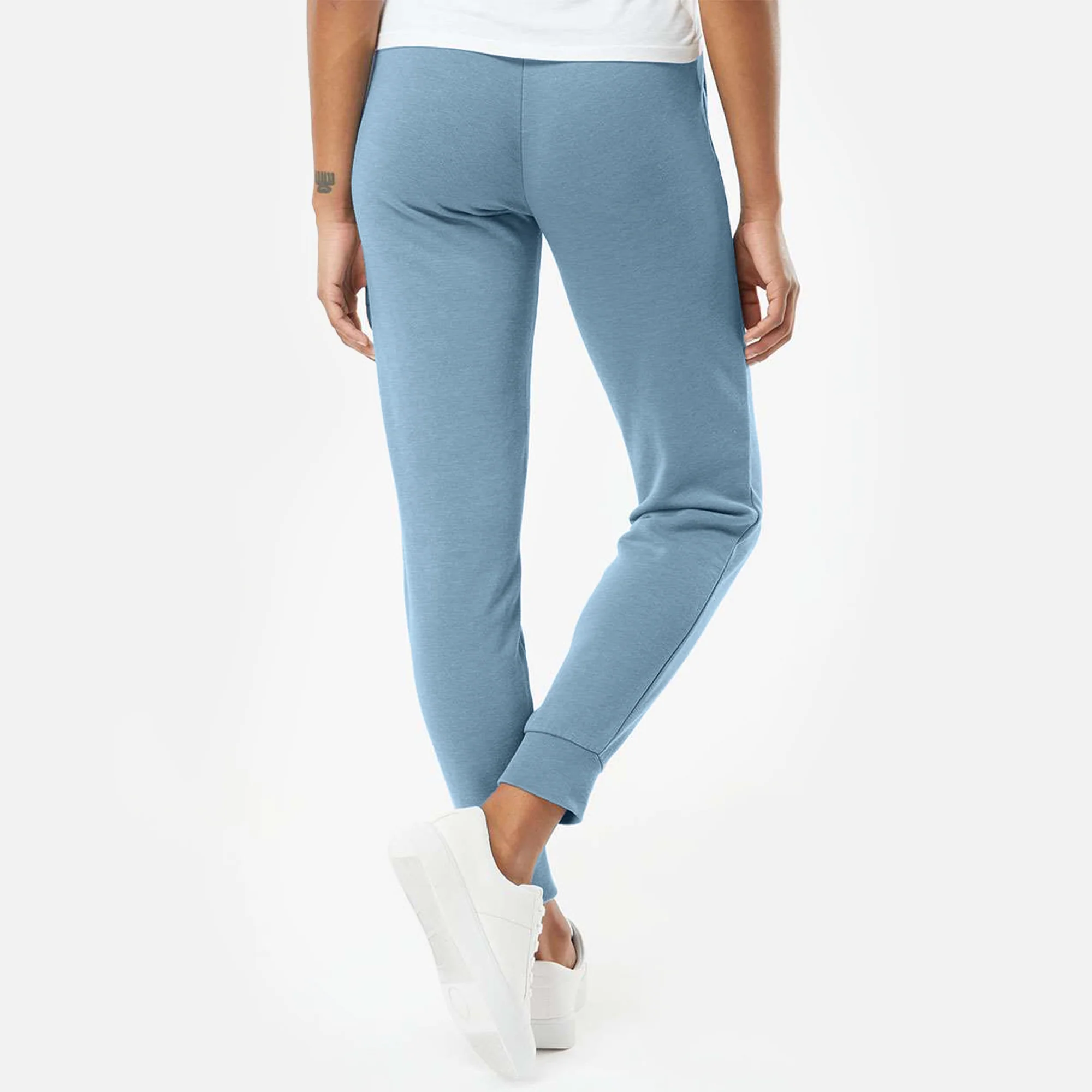 Doodled Sweetie the Toy Long Haired Dachshund - Women's Cali Wave Joggers - Image 4