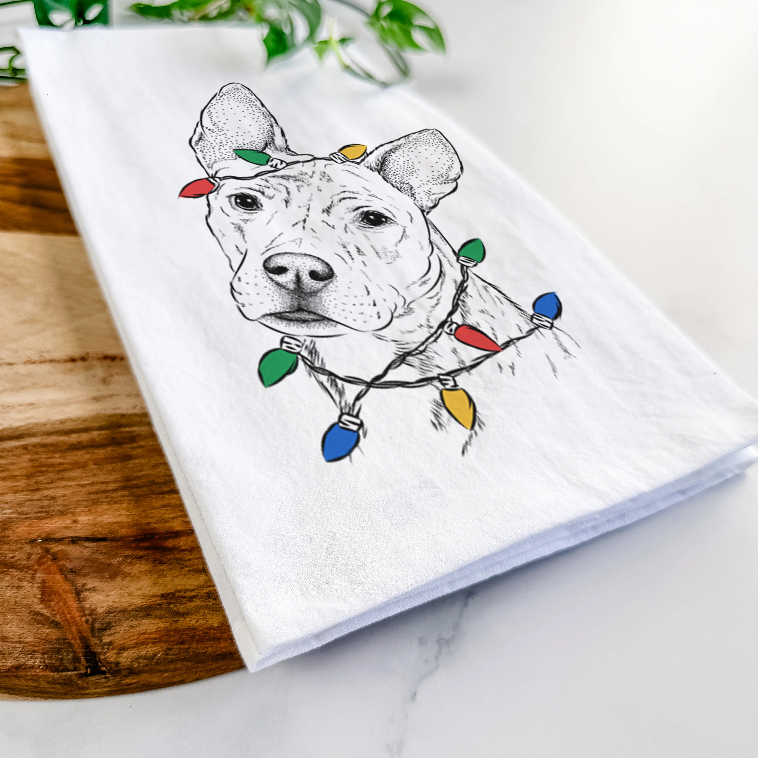 Diesel the Mixed Breed Tea Towel - Image 10