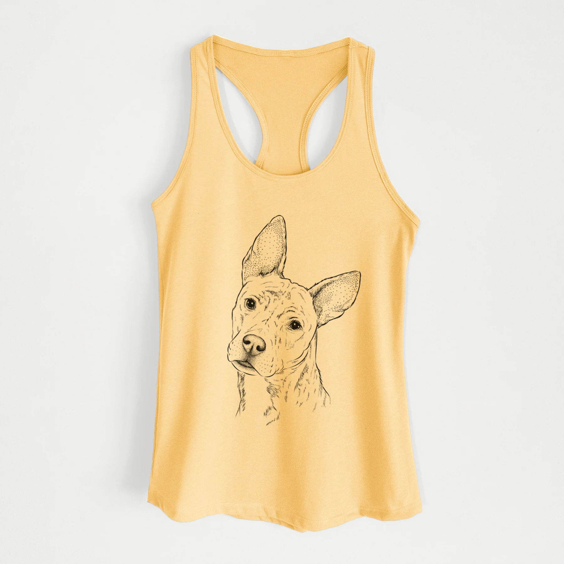 Diesel the Mixed Breed - Women's Racerback Tanktop - Image 4