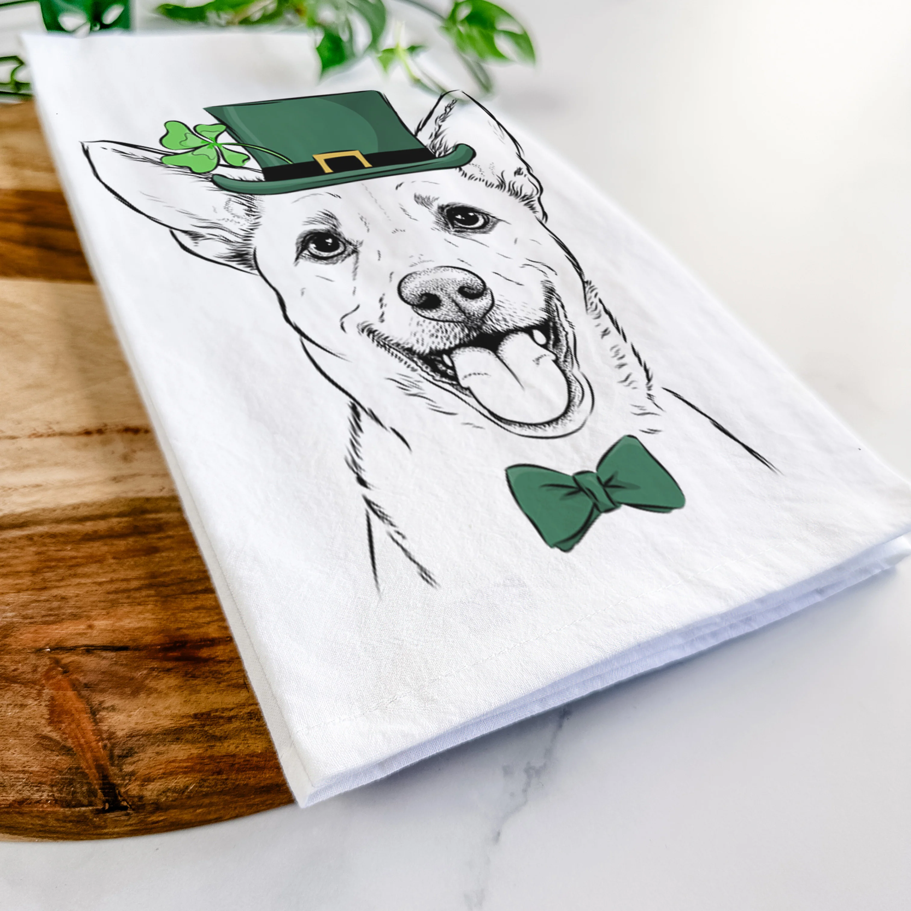 Dinghy the Mixed Breed Tea Towel - Image 13