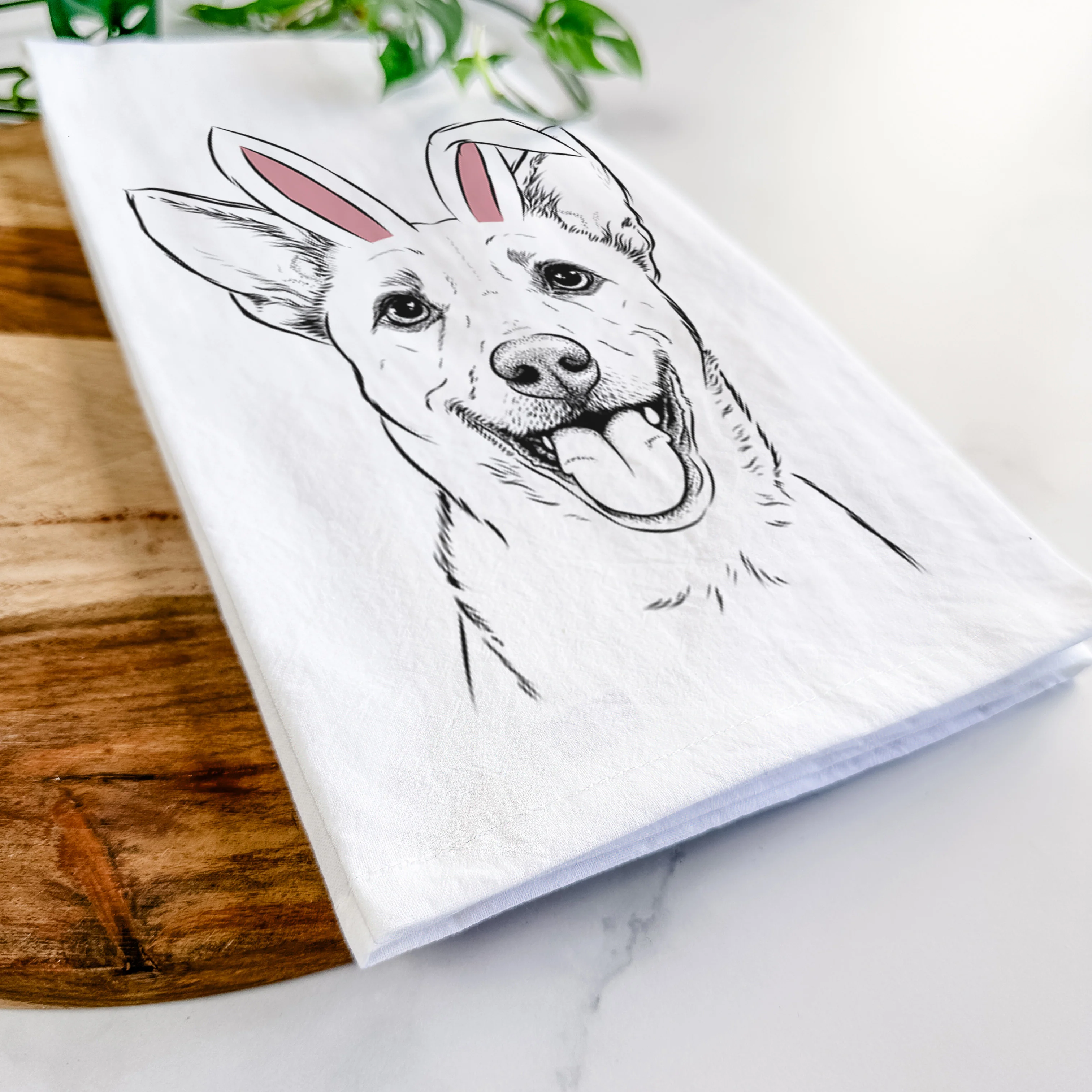 Dinghy the Mixed Breed Tea Towel - Image 14