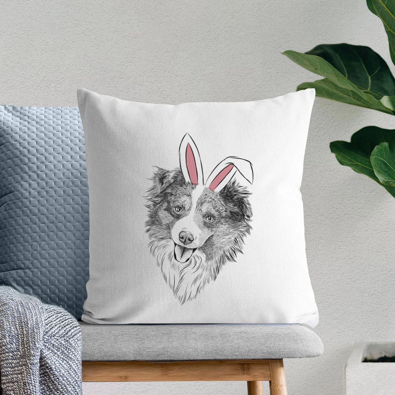 Doc the Mini Aussie - Throw Pillow Cover - Image 11
