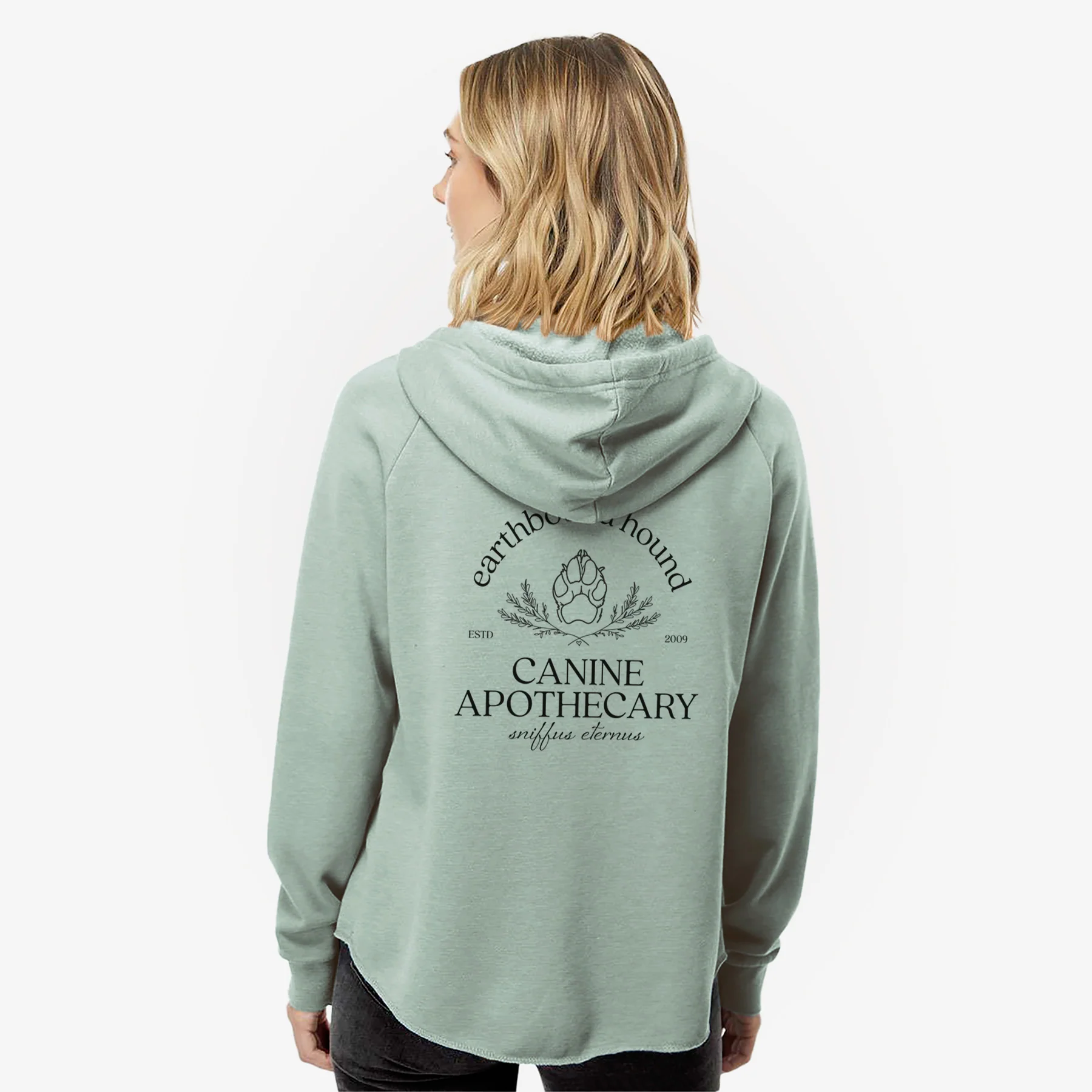 Earthbound Hound – Canine Apothecary - Women's Cali Wave Zip-Up Sweatshirt - Image 2