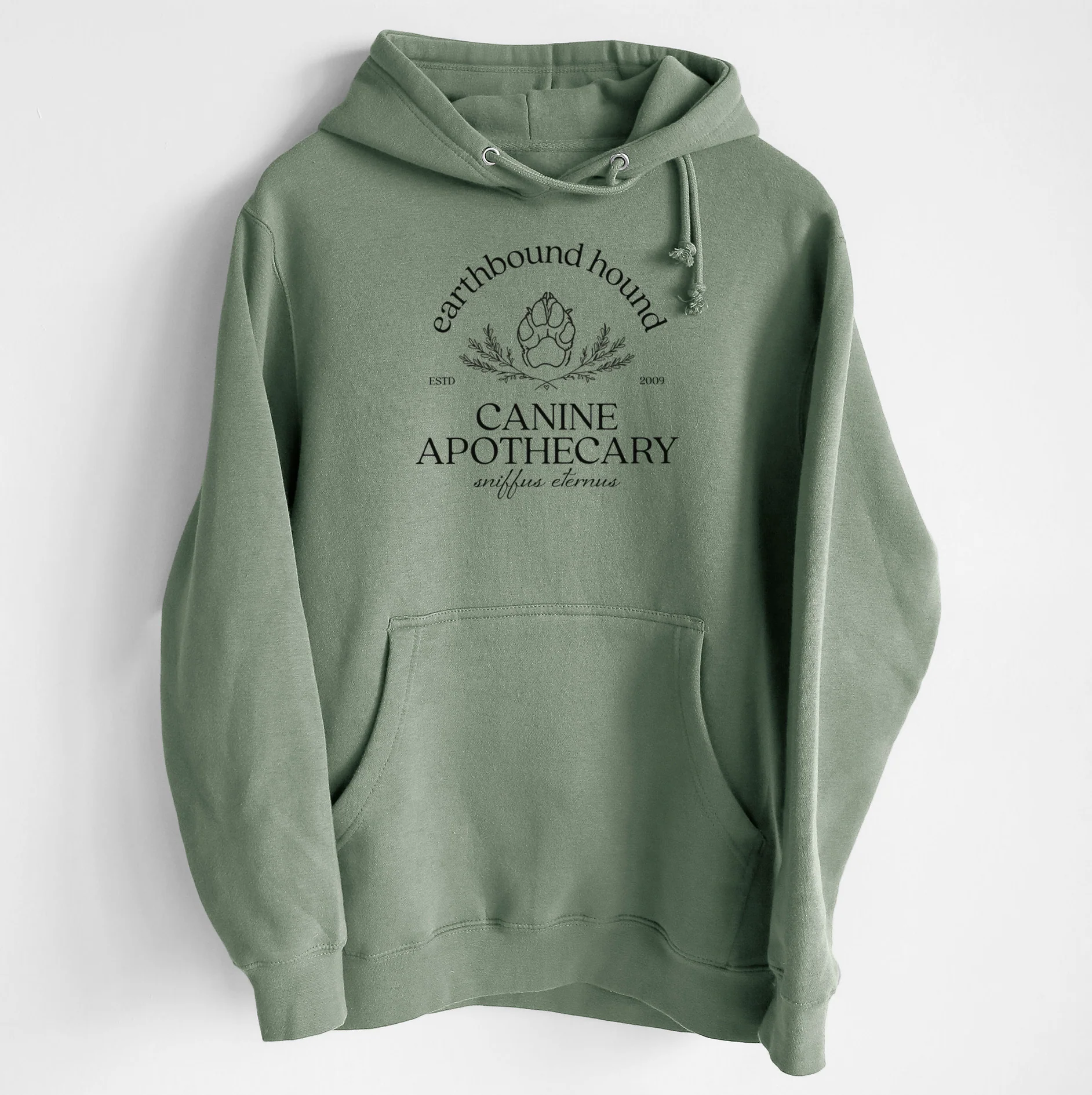 Earthbound Hound – Canine Apothecary - Heavyweight Fleece Hoodie - Image 7
