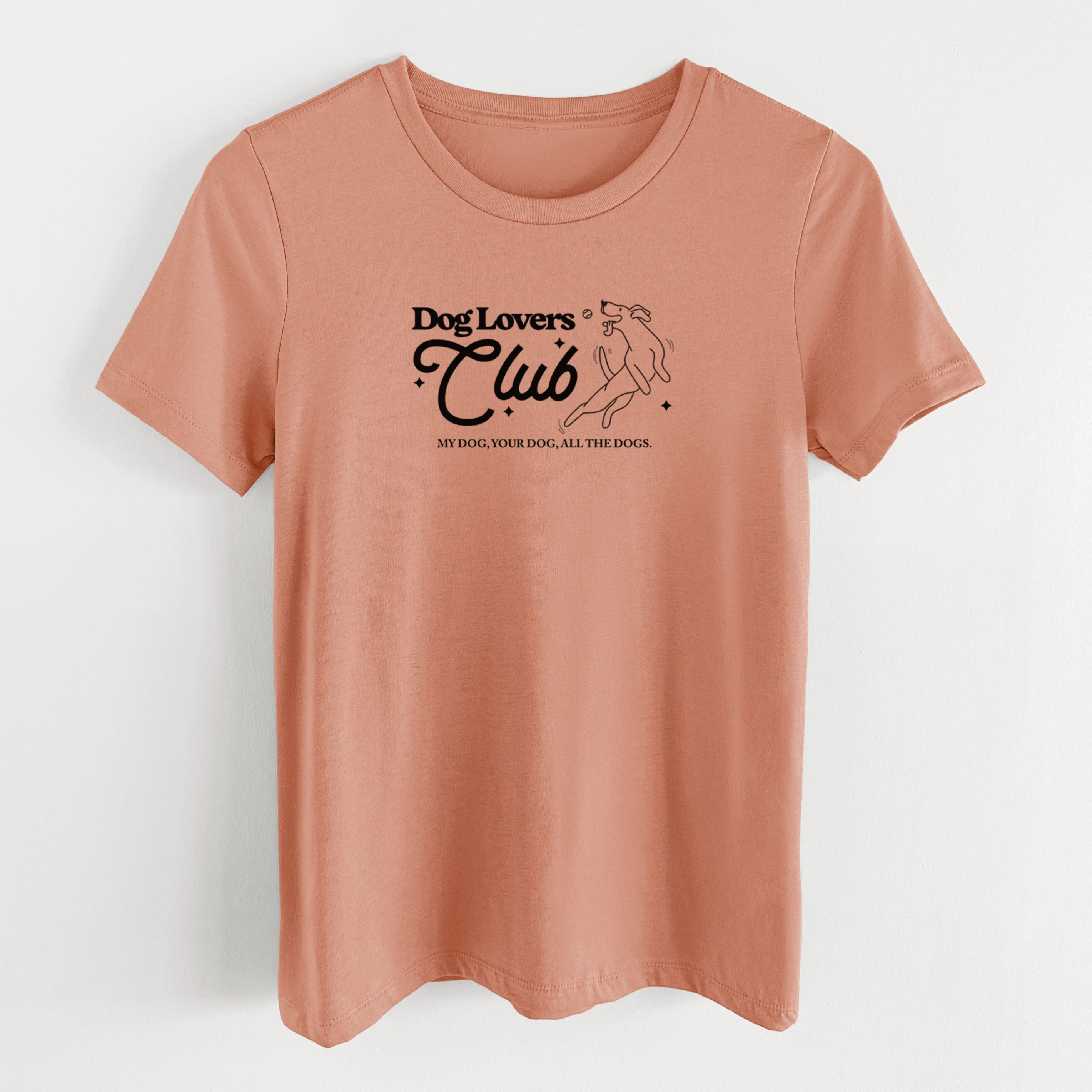 Dog Lovers Club - Women's Lightweight Relaxed Fit 100% Cotton Crewneck - Image 13