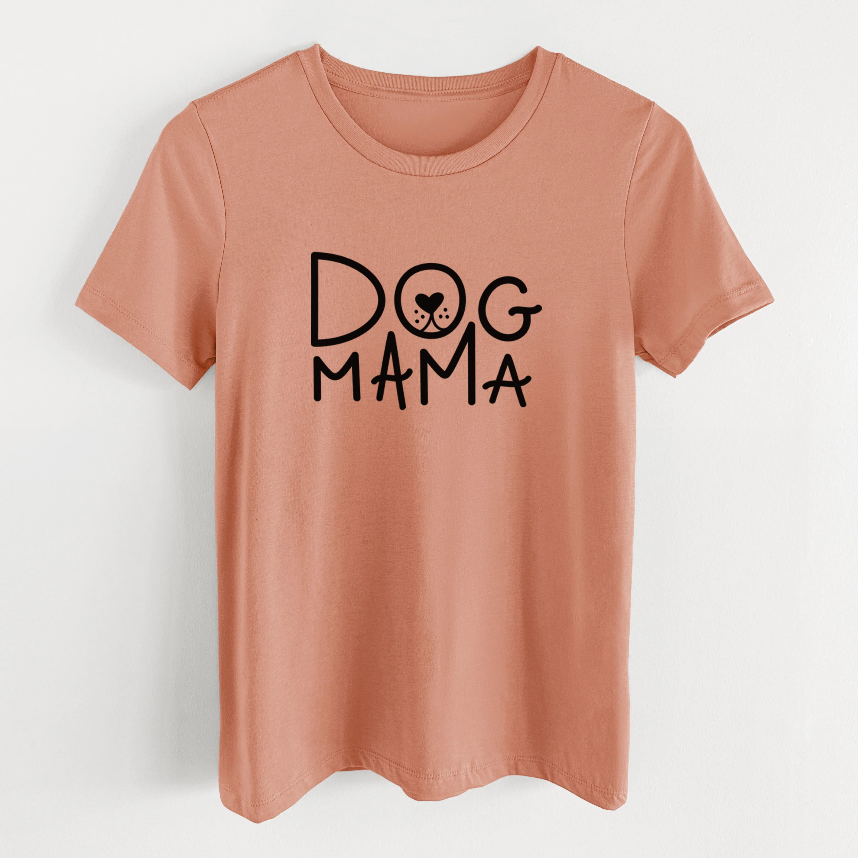 Dog Mama - Women's Lightweight Relaxed Fit 100% Cotton Crewneck - Image 13