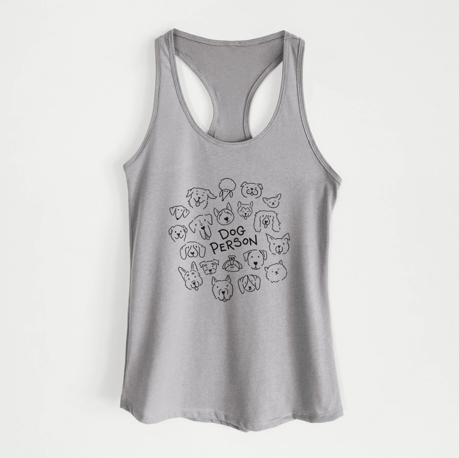 Dog Person - Women's Racerback Tanktop - Image 4