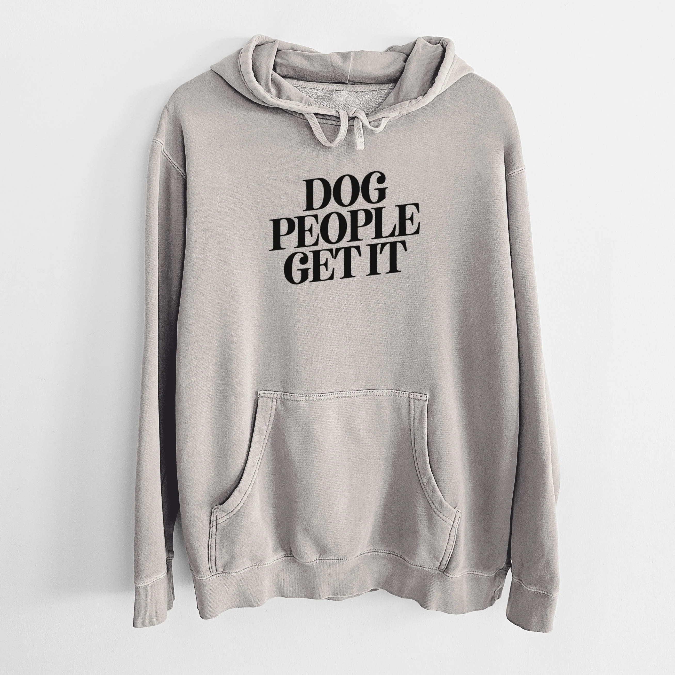 Dog People Get it - Unisex Pigment Dyed Hoodie - Image 5