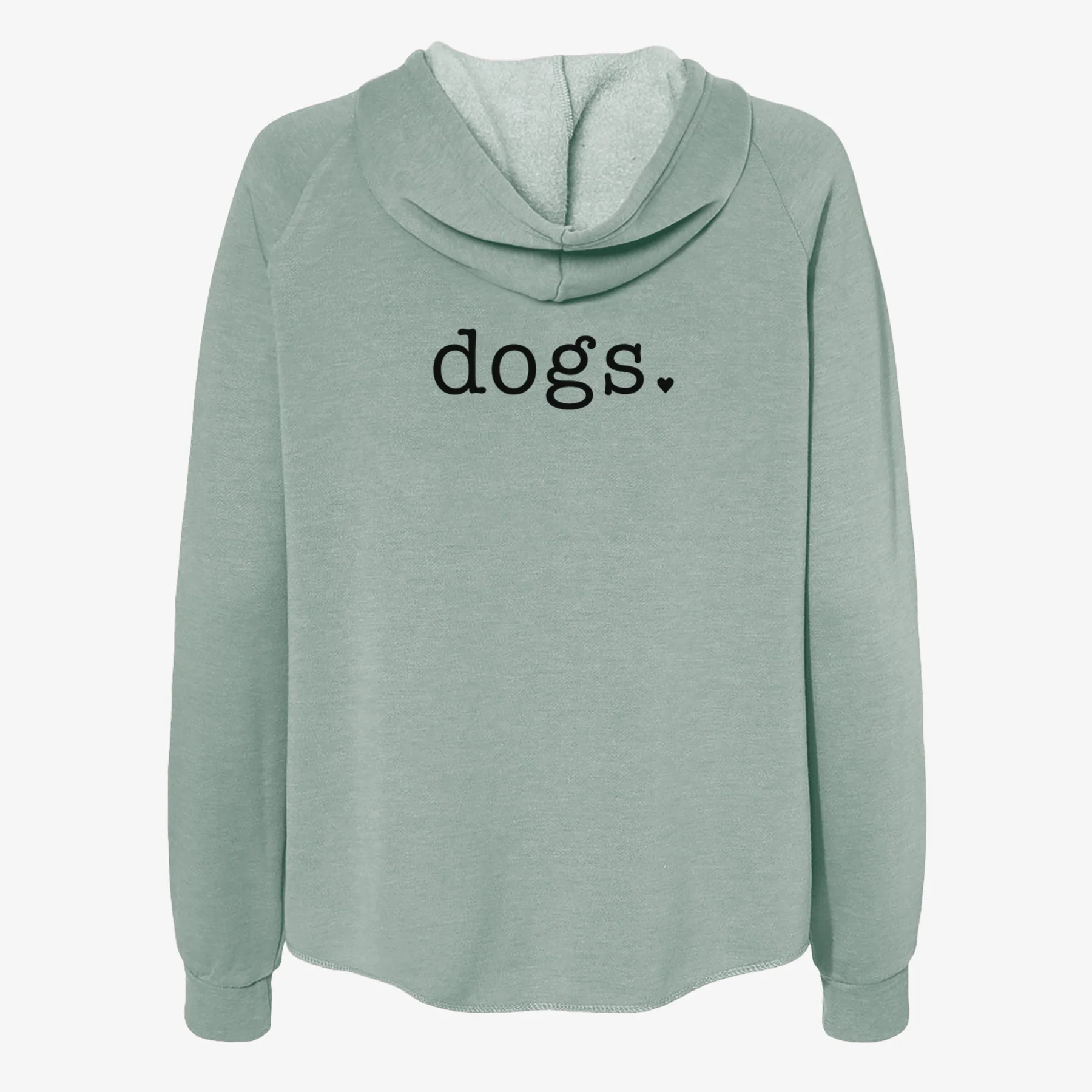 Dogs. - Women's Cali Wave Zip-Up Sweatshirt - Image 4