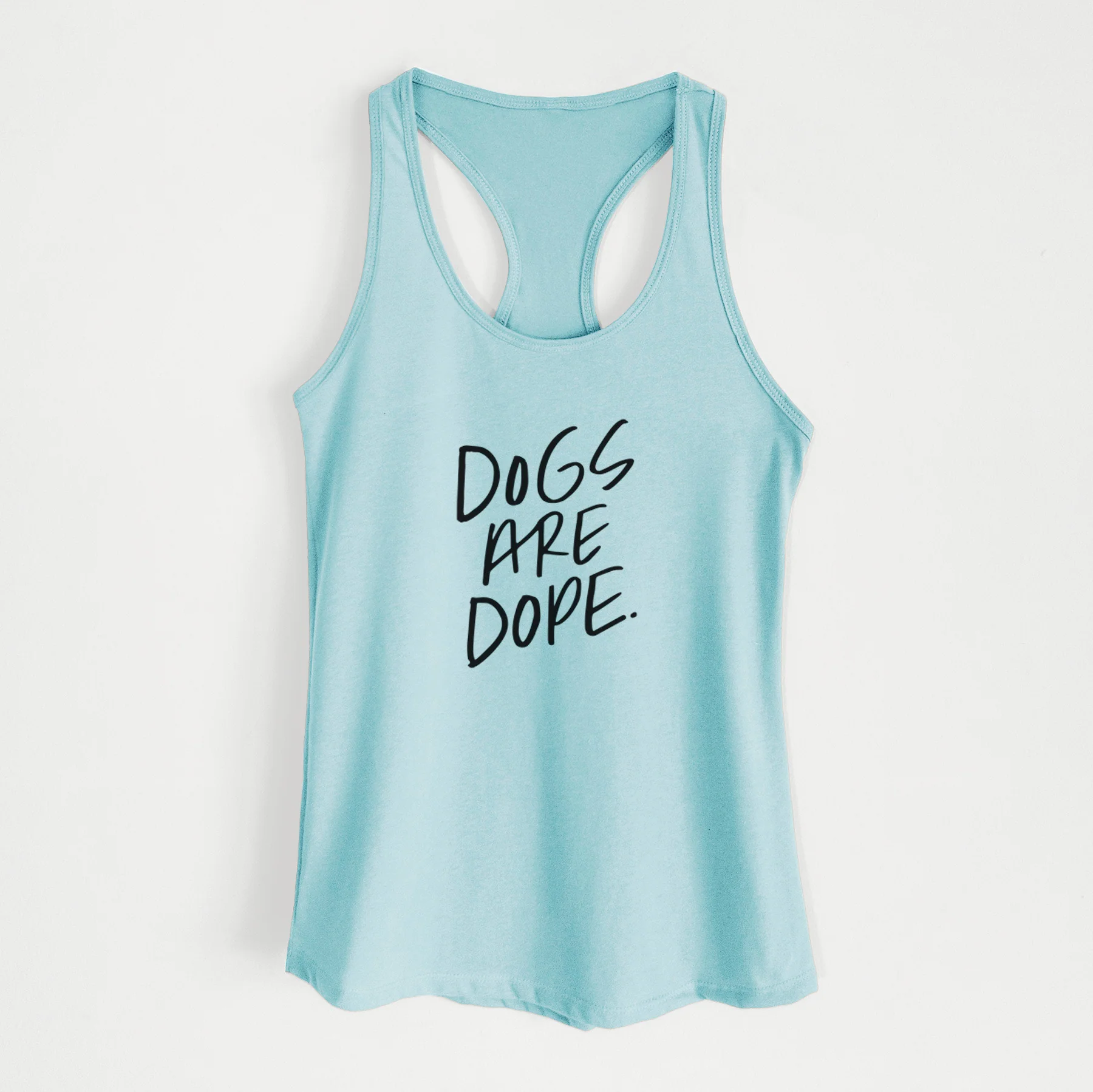 Dogs Are Dope - Women's Racerback Tanktop - Image 2