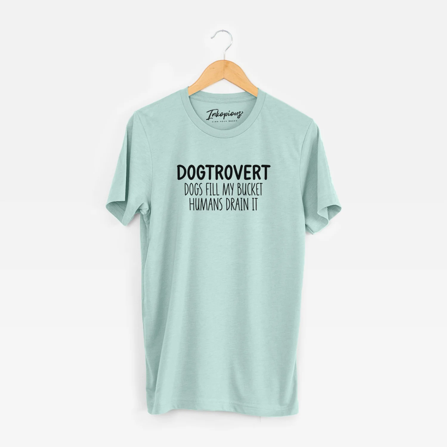 Dogtrovert - Dogs Fill My Bucket Humans Drain It - Unisex Crewneck - Image 5