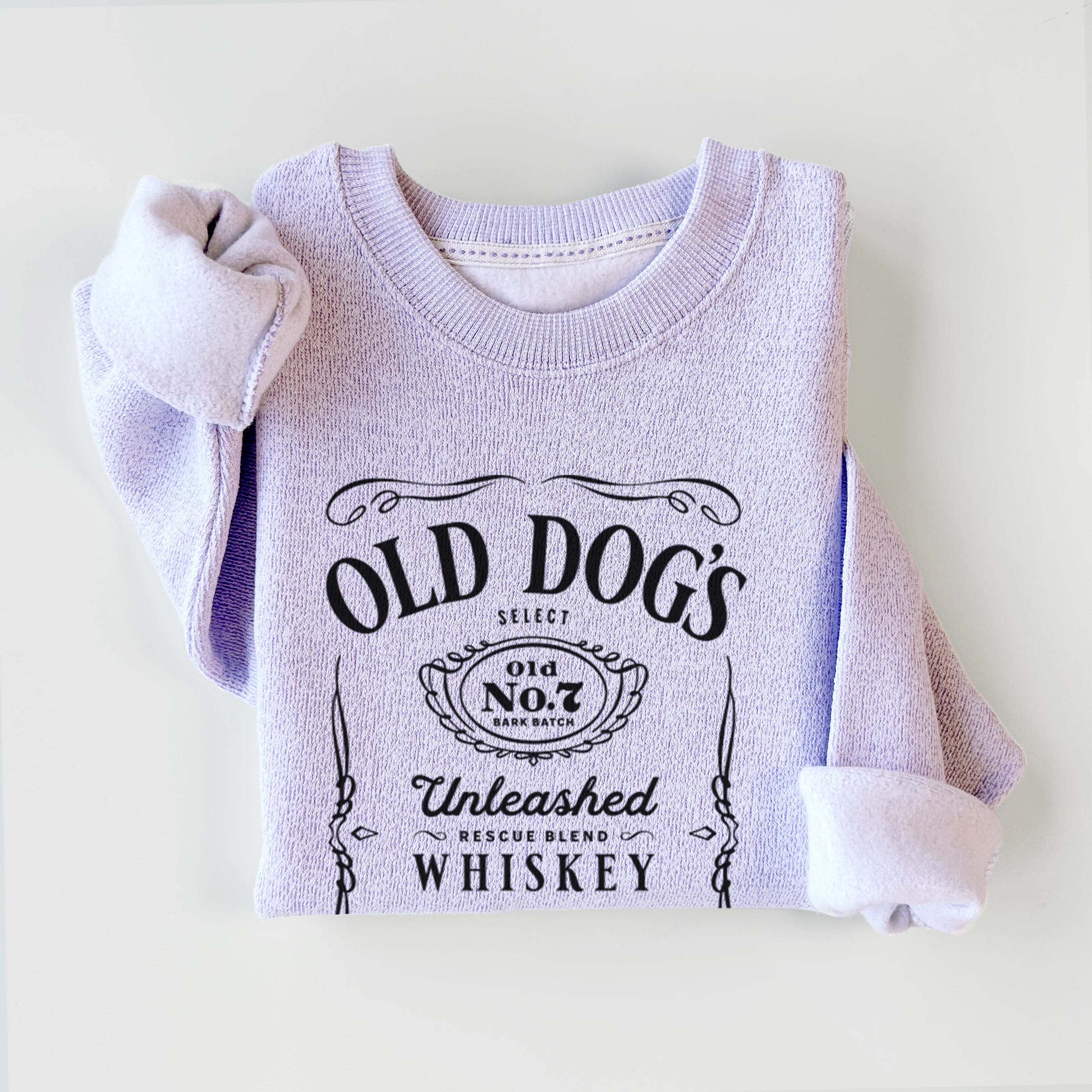 Old Dog’s No. 7 – Unleashed Whiskey - Knit Sweatshirt - Image 7