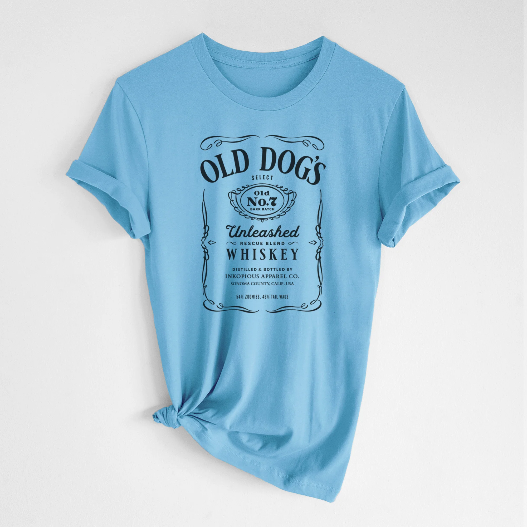 Old Dog’s No. 7 – Unleashed Whiskey - Unisex Crewneck - Image 7
