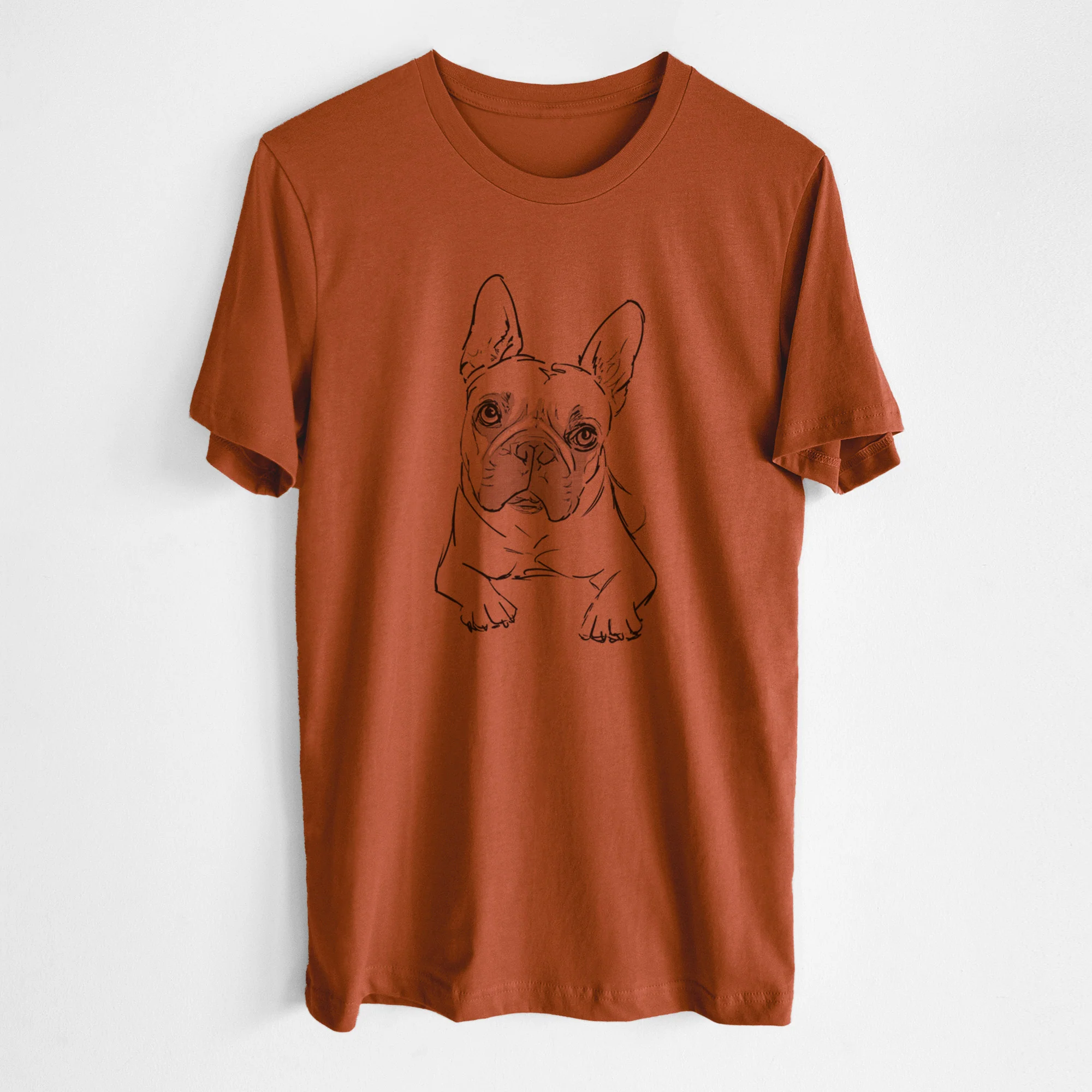 Doodled Buster the French Bulldog - Unisex Crewneck - Image 8