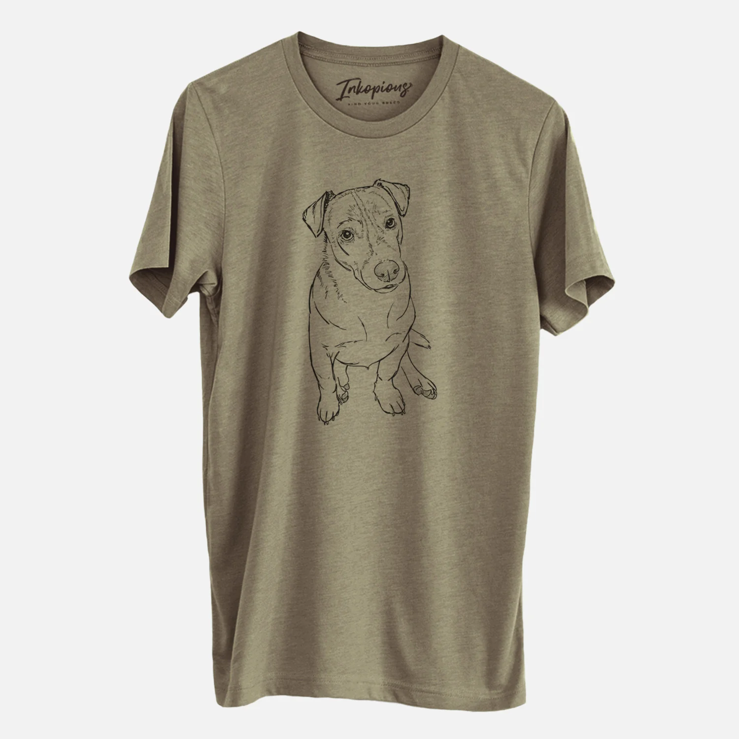 Doodled Buttercup the Mixed Breed - Unisex Crewneck - Image 4