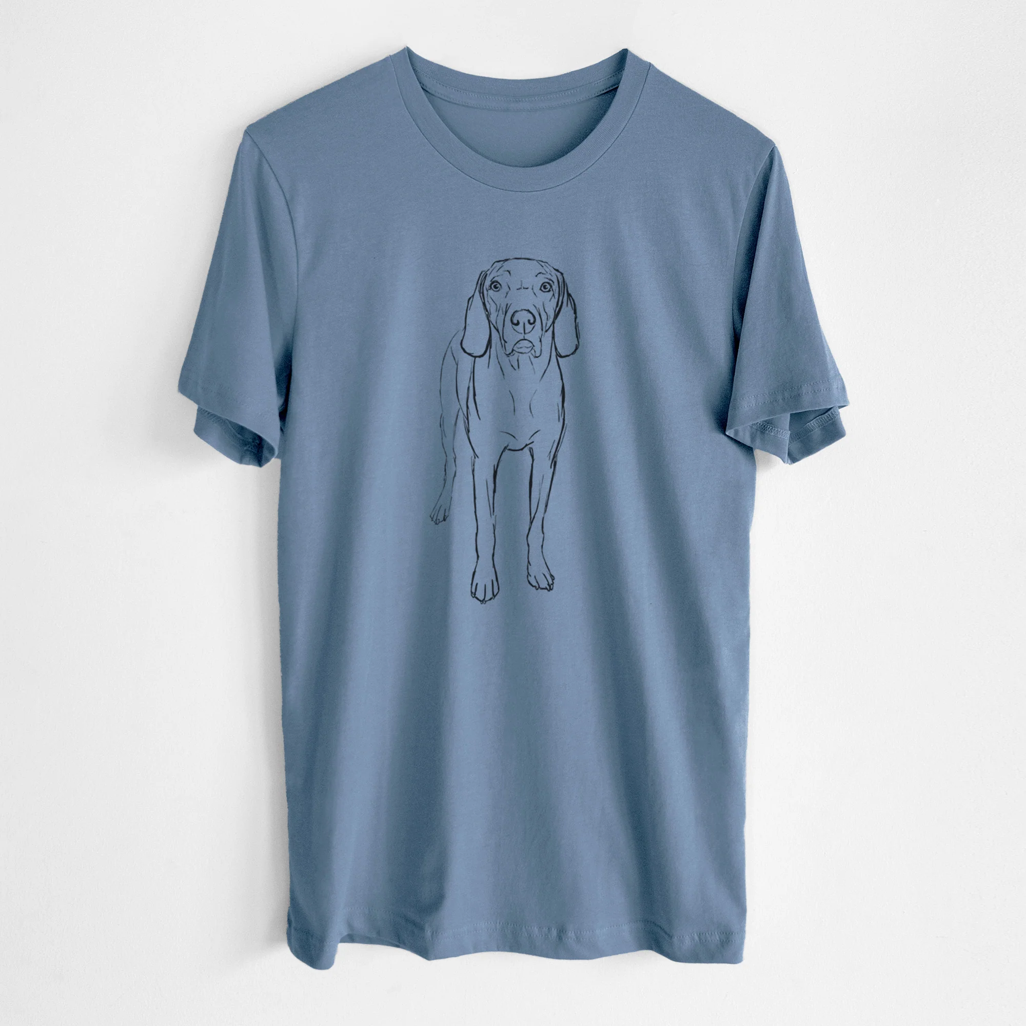 Doodled Hildy the Weimaraner - Unisex Crewneck - Image 5