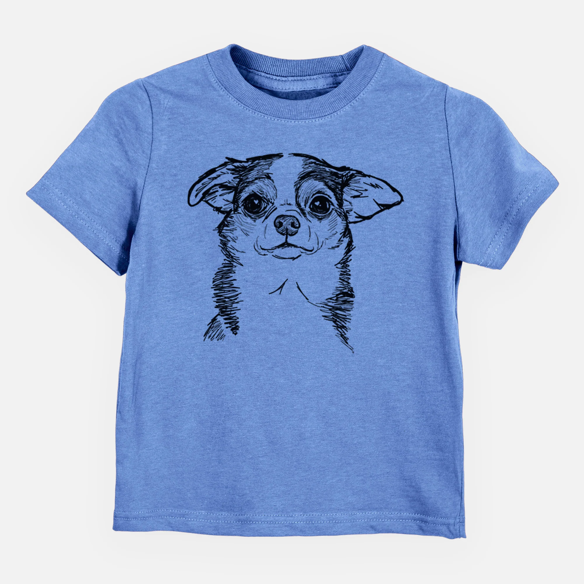 Doodled Worm the Chihuahua - Kids/Youth/Toddler Shirt - Image 5