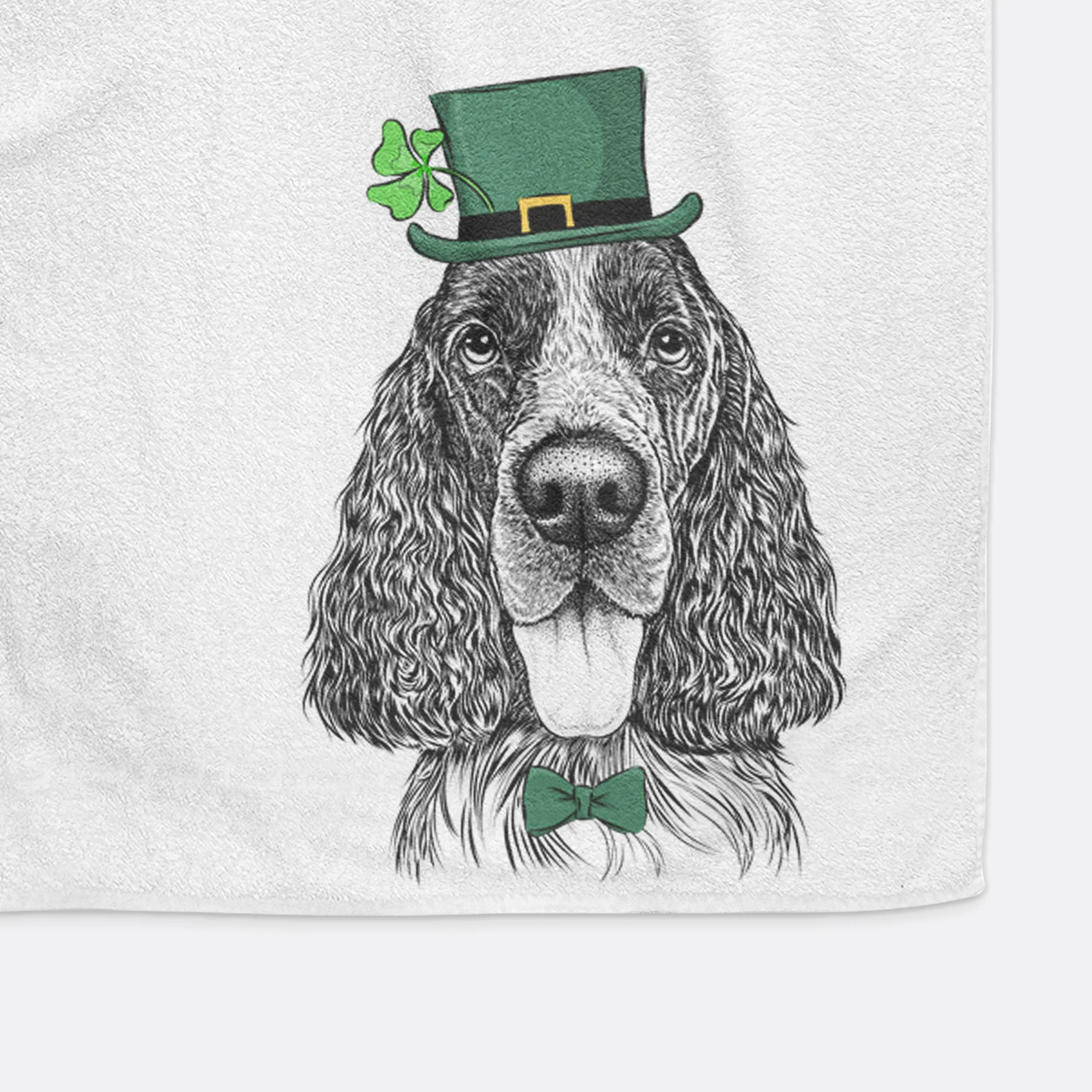 Duke the English Springer Spaniel Decorative Hand Towel - Image 14