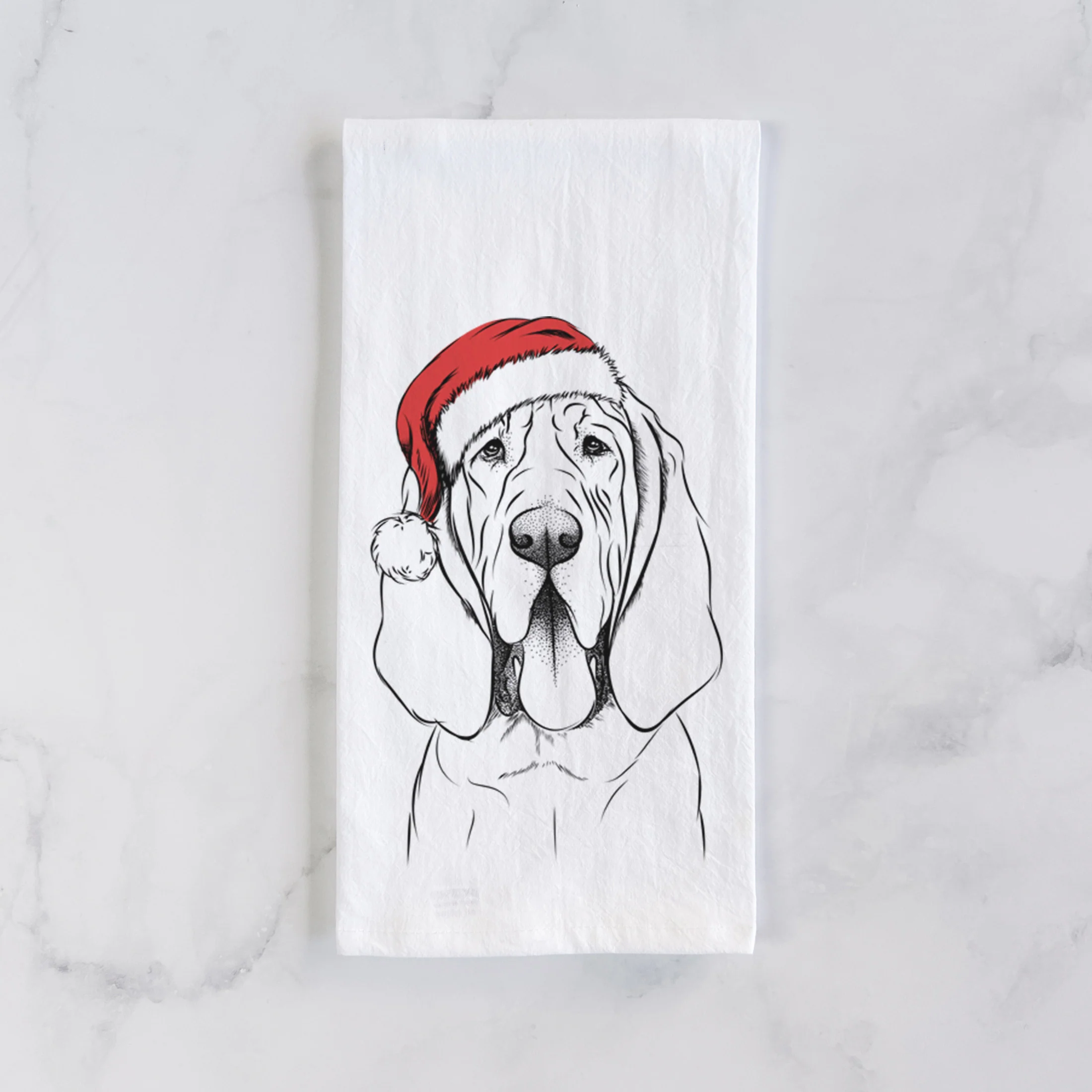 Earl the Bloodhound Tea Towel - Image 2