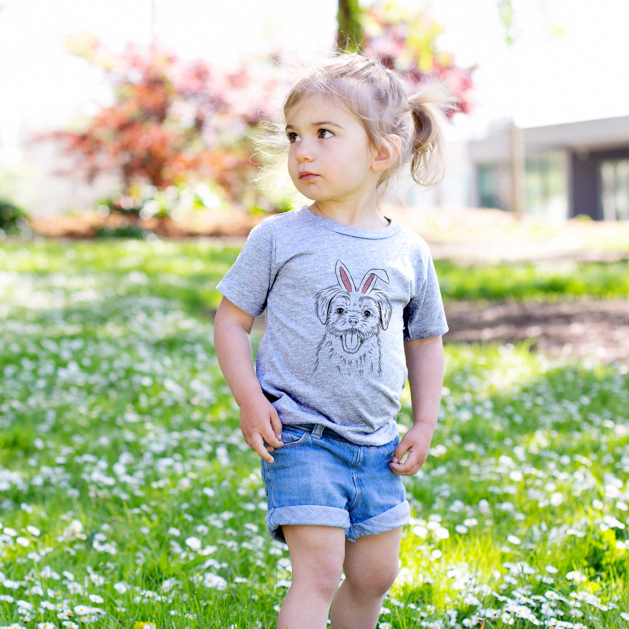Easter Gizmo the Maltese - Kids/Youth/Toddler Shirt - Image 2