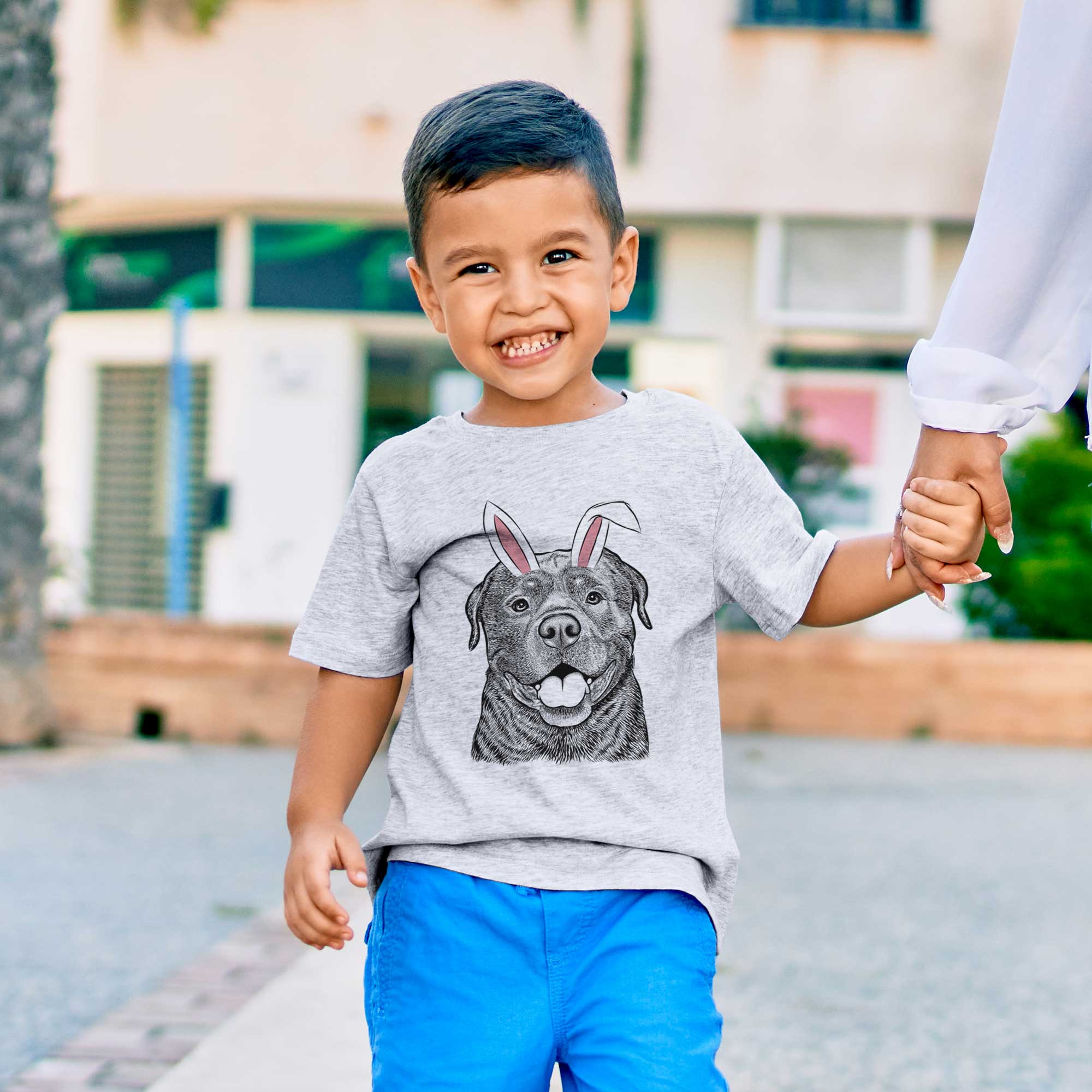 Easter Kojak the Rottweiler - Kids/Youth/Toddler Shirt - Image 3