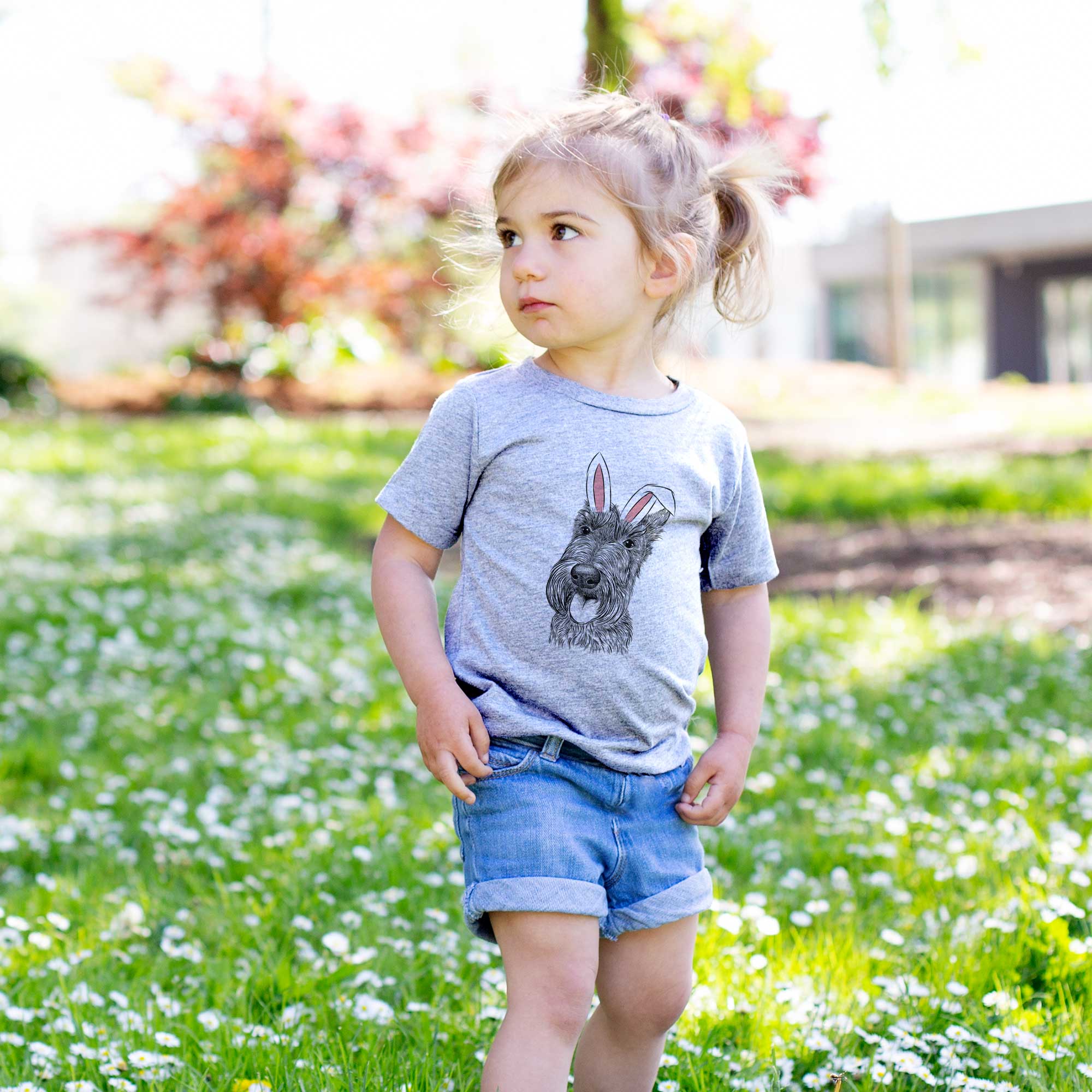 Easter Magnus the Scottish Terrier - Kids/Youth/Toddler Shirt - Image 2
