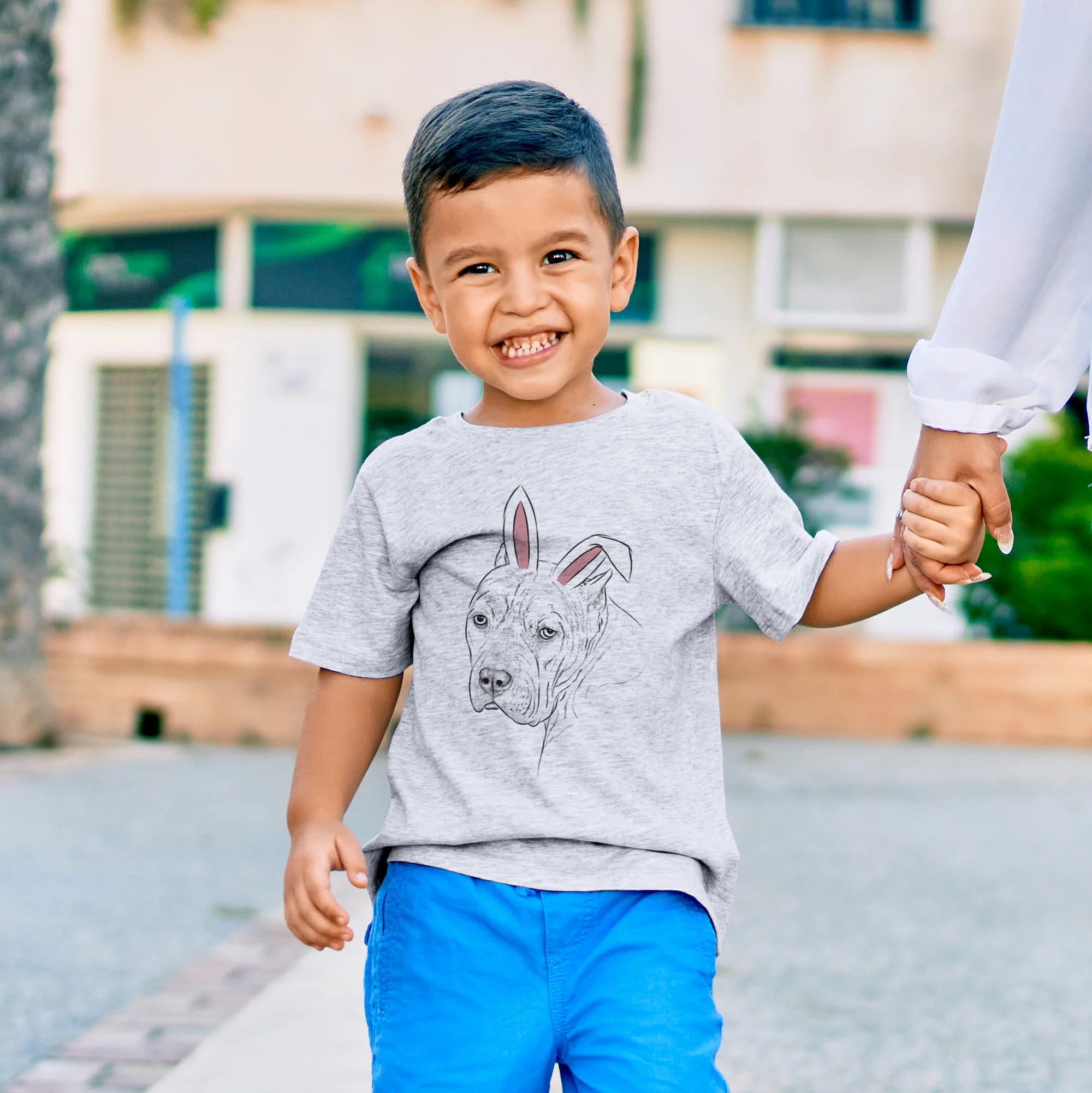 Easter Precious the Staffordshire Terrier - Kids/Youth/Toddler Shirt - Image 3