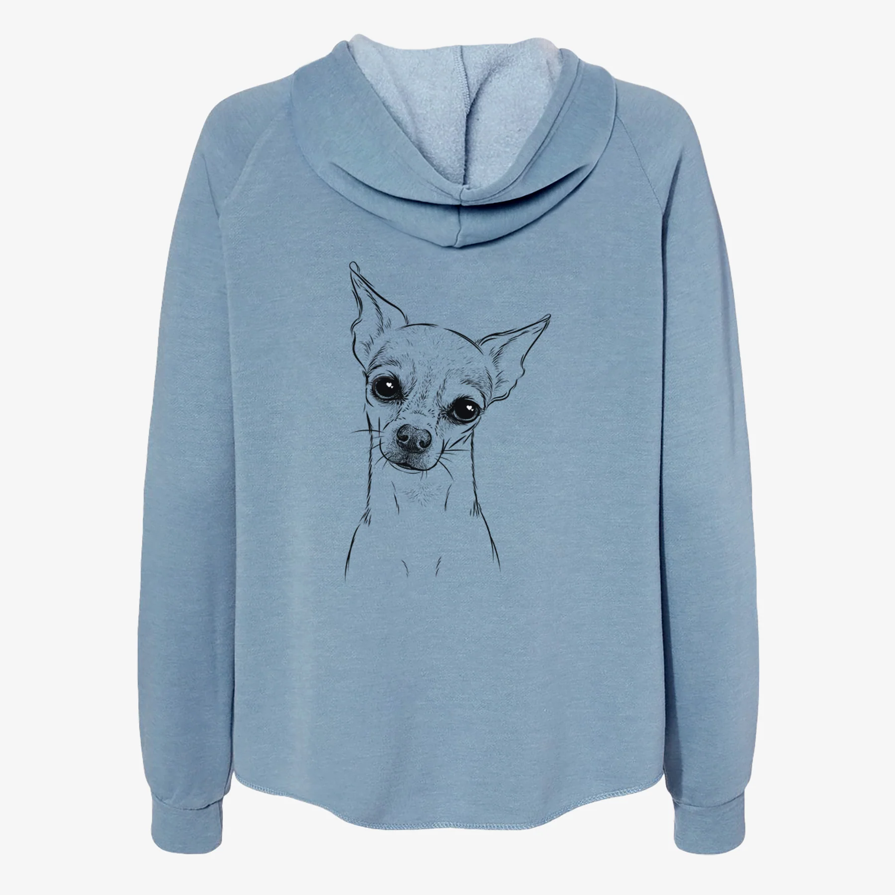 Emee the Chihuahua - Women's Cali Wave Zip-Up Sweatshirt - Image 6
